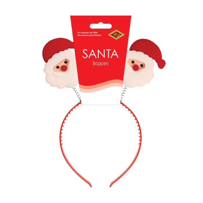 12 Pack Beistle Santa Boppers