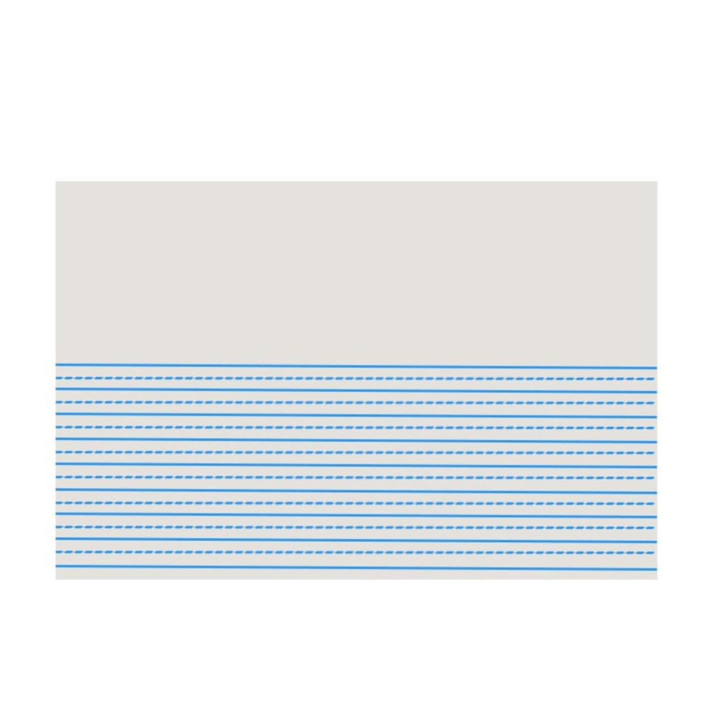 School Smart Storybook Paper, 3/4 Inch Rule, 18 x 12 Inches, 500 Sheets