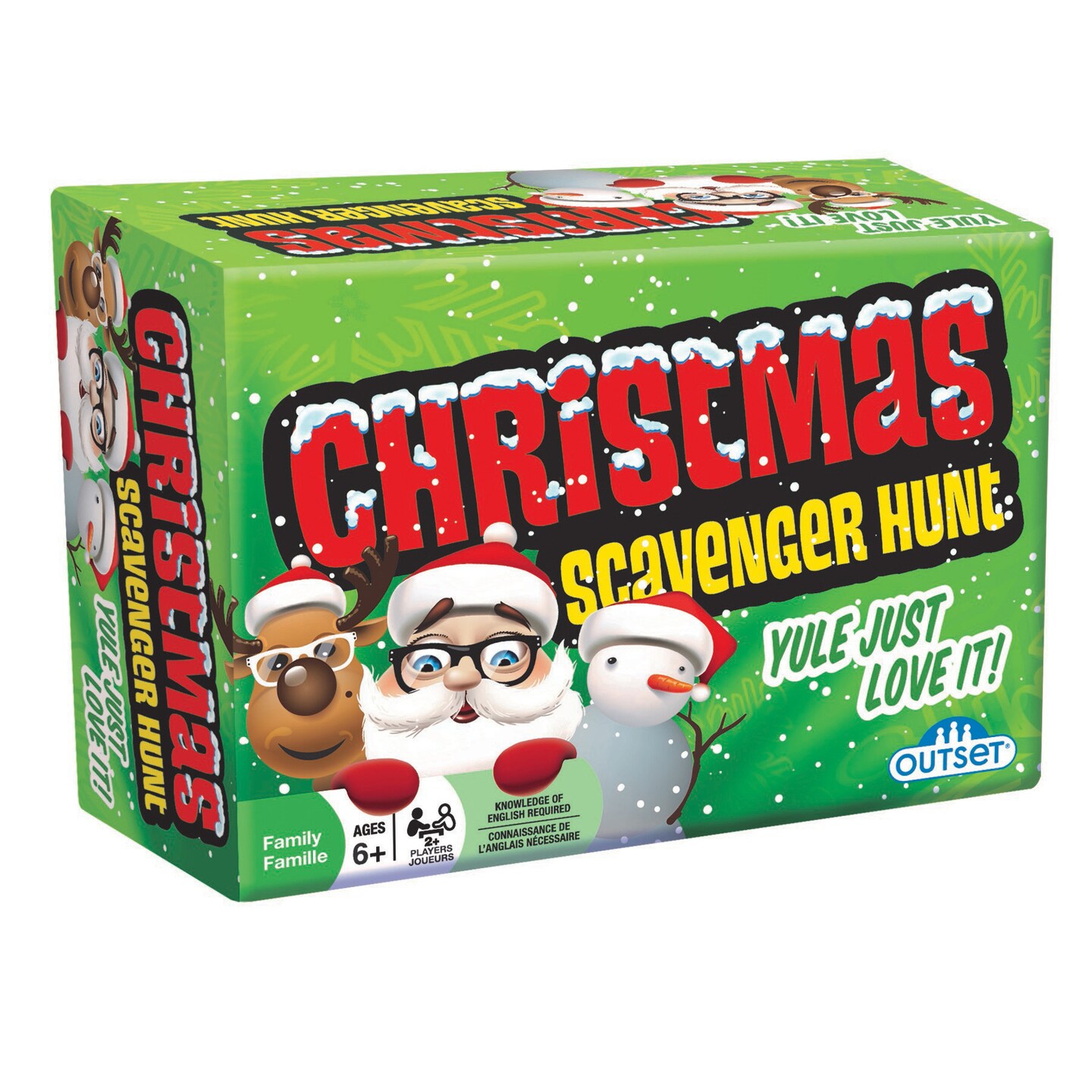 Outset Media Christmas Scavenger Hunt Game - Yule Just Love It!