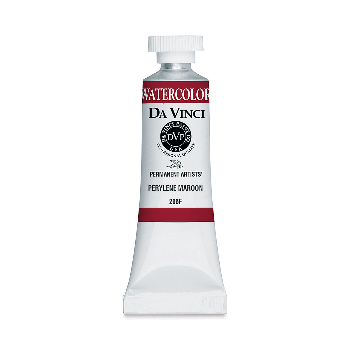 Da Vinci Artists' Permanent Watercolor - Perylene Maroon, 15 ml tube