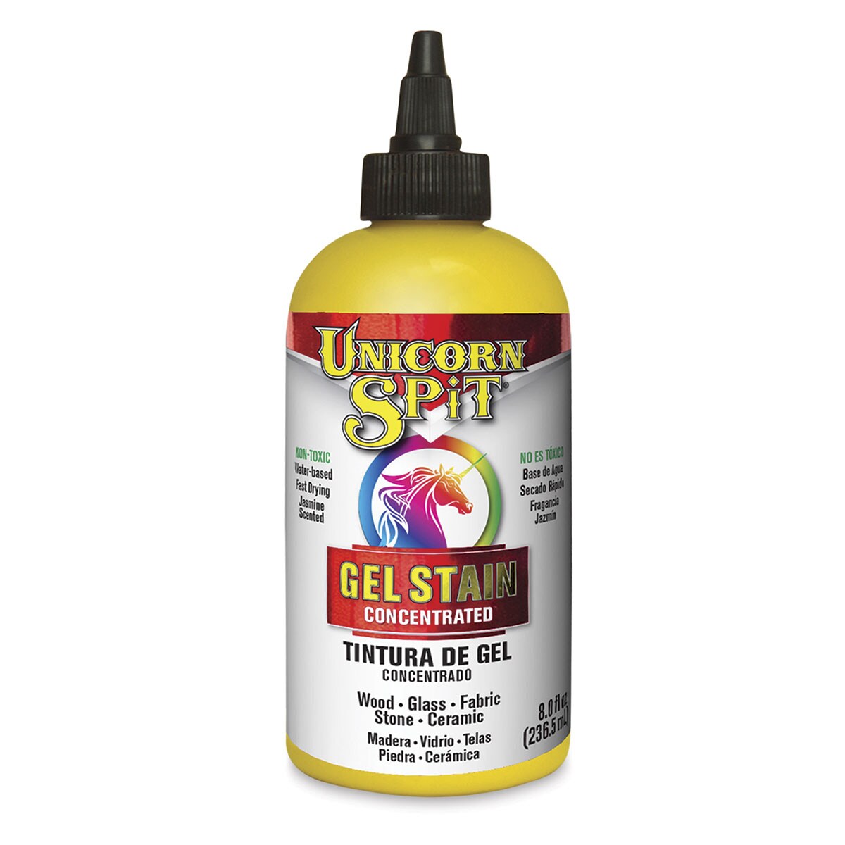 Unicorn Spit Gel Stain and Glaze - Lemon Kiss, 8 oz, Bottle