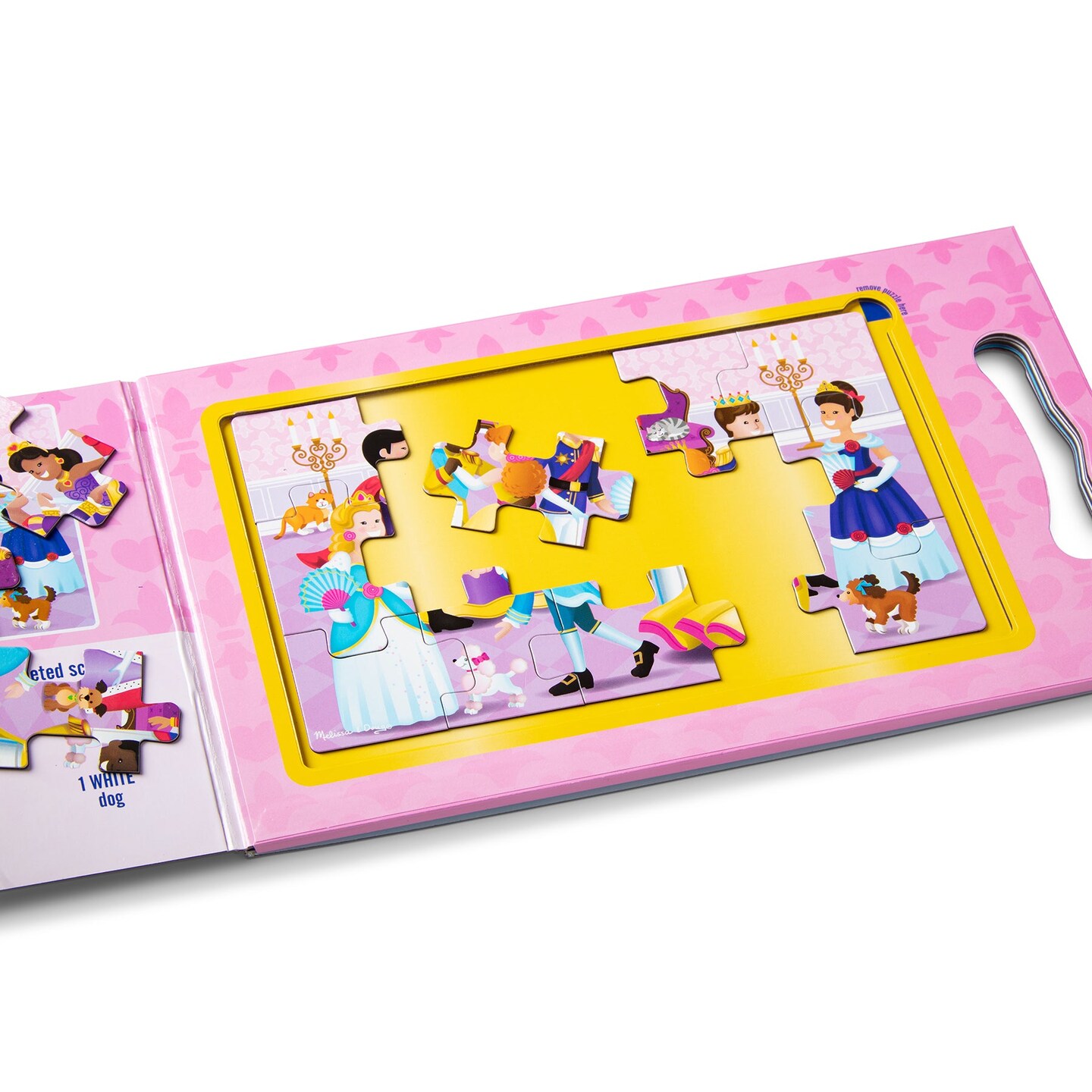 Princesses Jigsaw Puzzles Magnetic Take Along