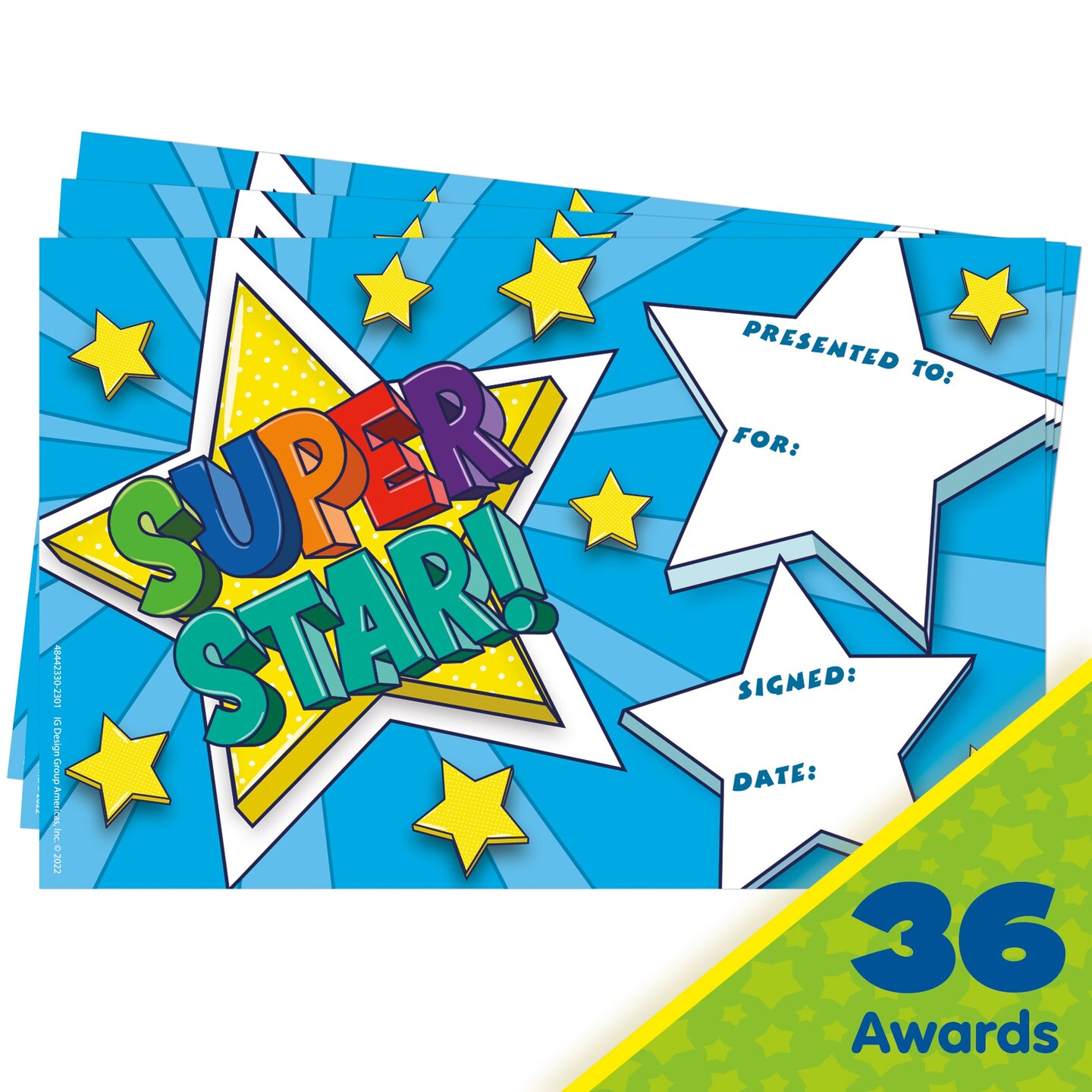 Super Star Recognition Award, Pack of 36