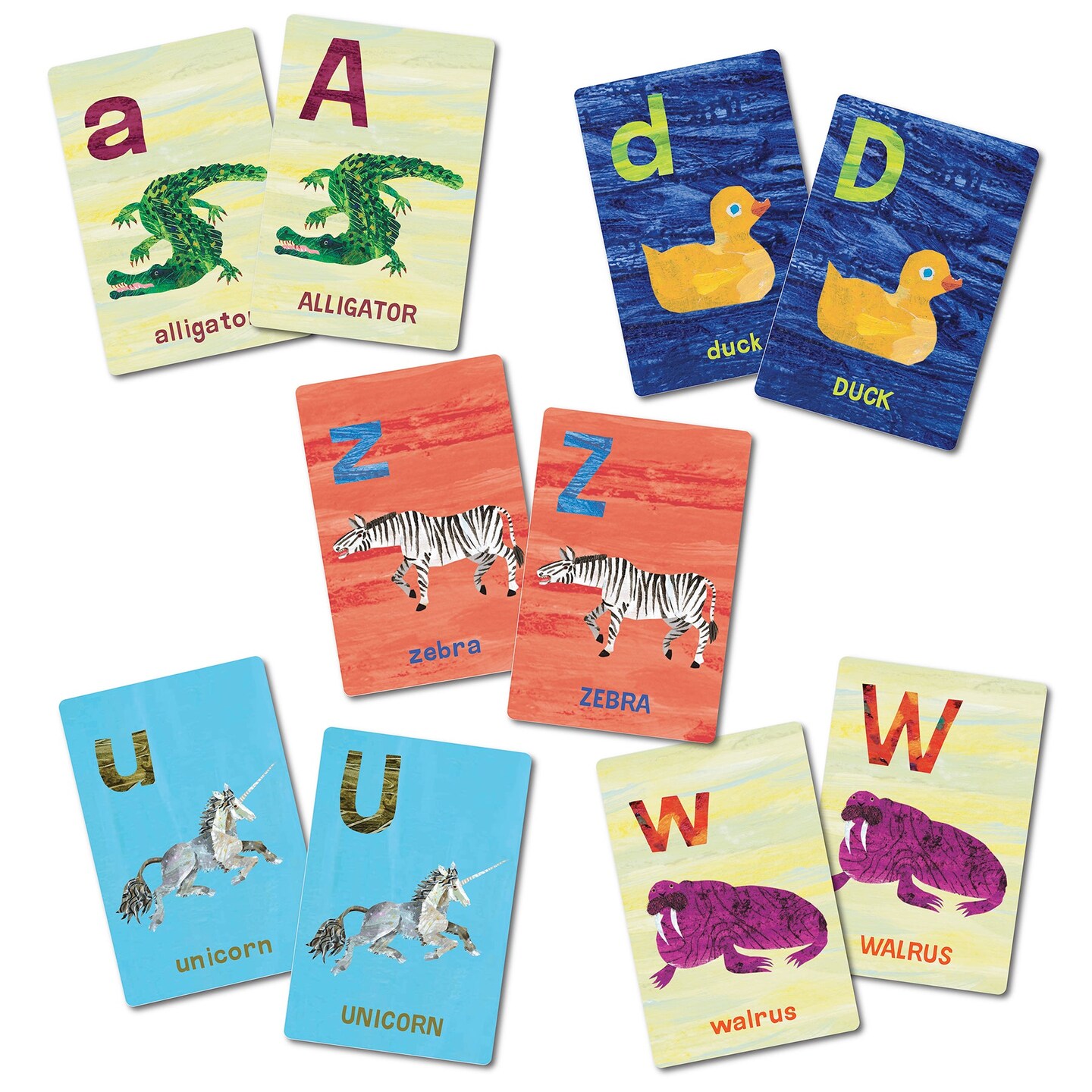The World of Eric Carle&#x2122; Alphabet Go Fish Card Game
