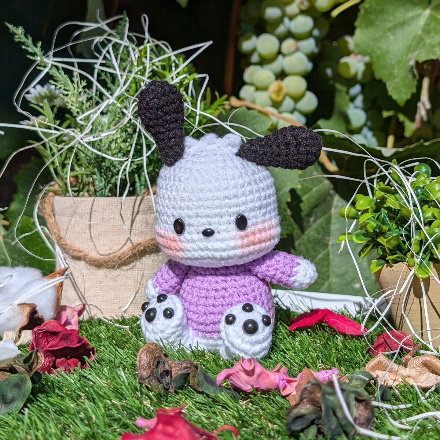 Pochaccoo Crochet Plushie, Animal Plushie, Amigurumi, Japanese Characters,  Cute Animal, Handmade Toy, Handmade Gift, Japanese Crochet, Anime |  MakerPlace by Michaels, image size:1080x1079