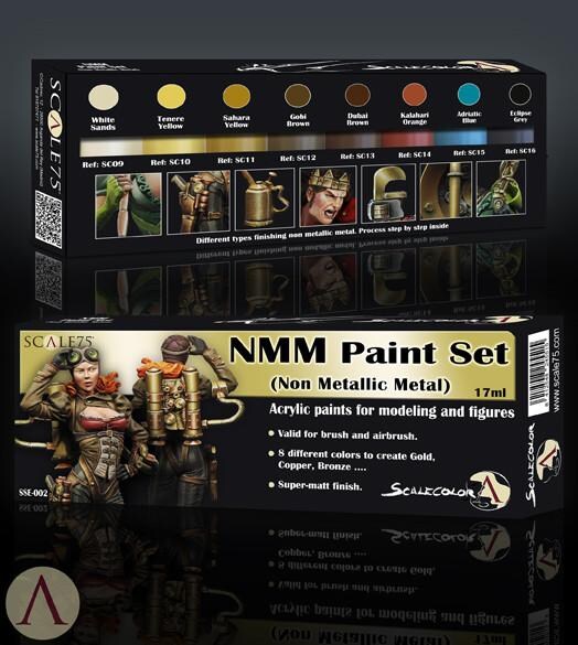 ScaleColor - NMM Gold and Copper Paint Set