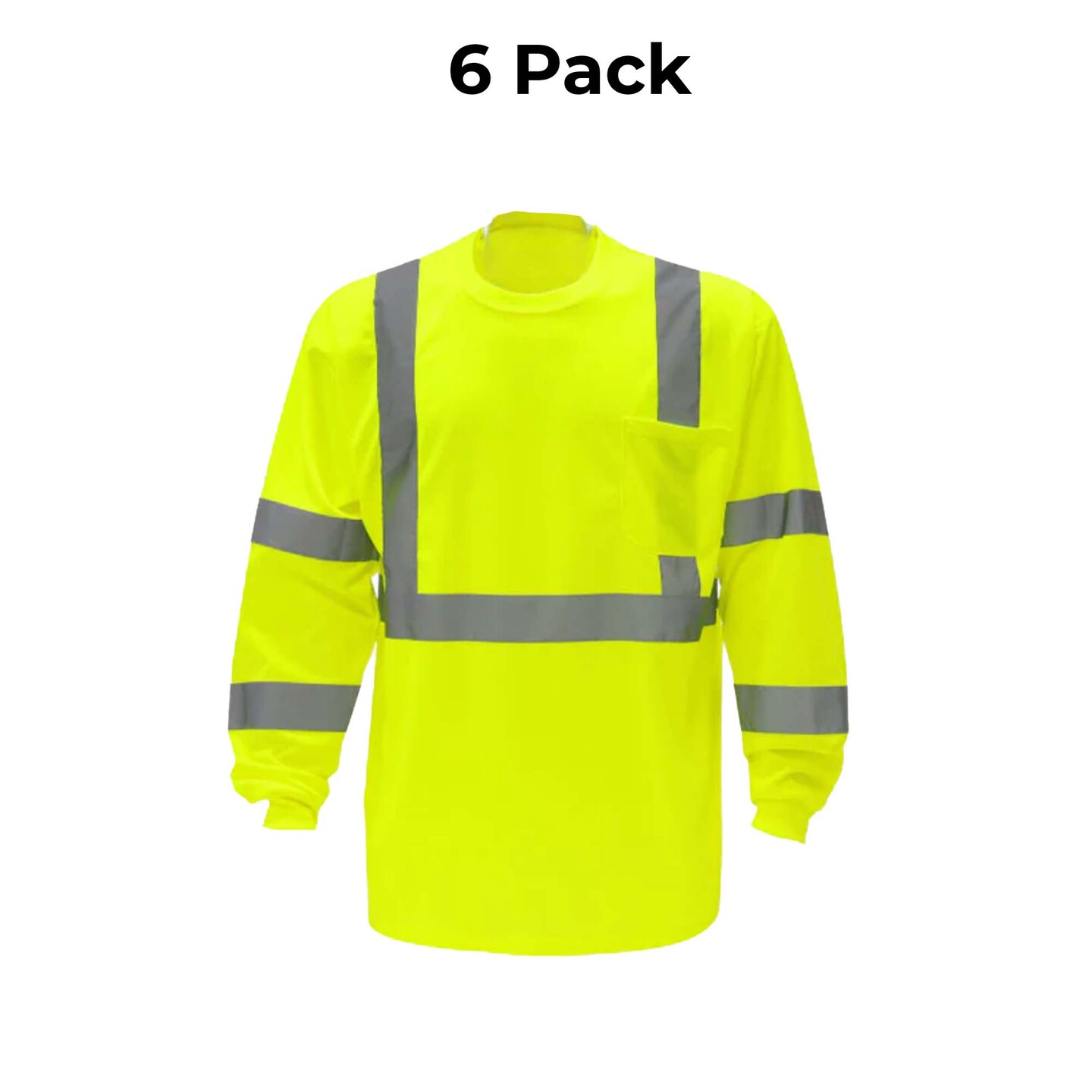 High Visibility Long Sleeve Safety T-shirt
