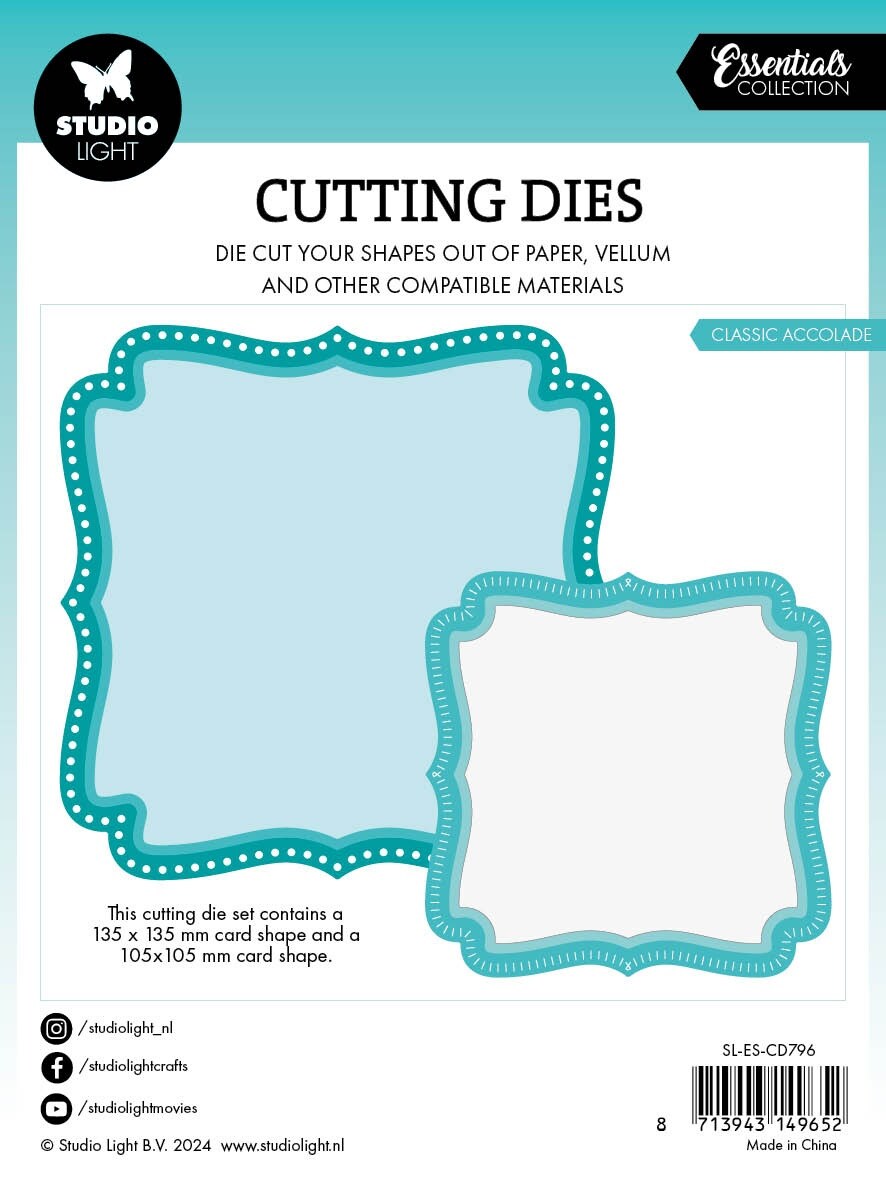 Studio Light Essentials Cutting Die-Nr. 796, Classic Accolade