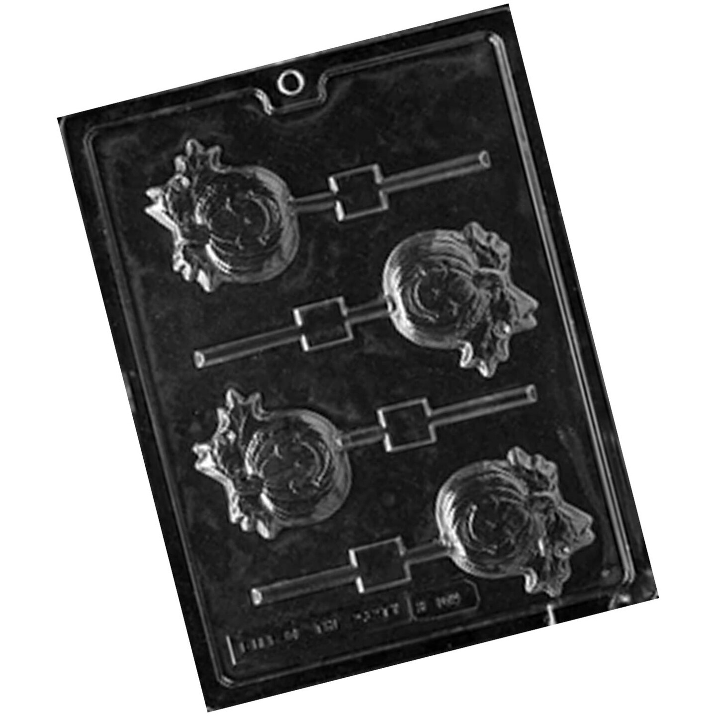 Pumpkin Lollipop Chocolate Mold for Halloween Treats