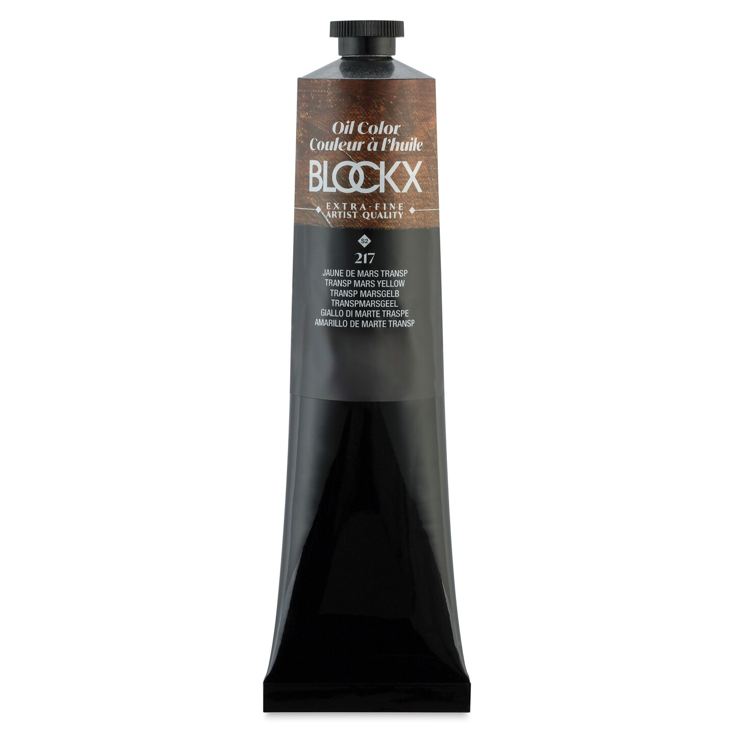 Blockx Artist Oil Color - Transparent Mars Yellow, 200 ml tube