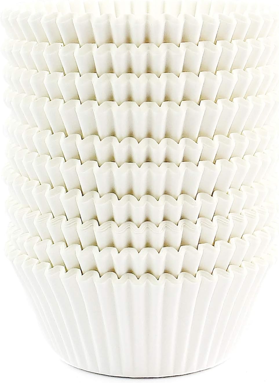 Standard Size Baking Cups Thanksgiving Day Party Cupcake Liners 200 Pcs (White) 3.14 x 3.14 x 1.18 inches