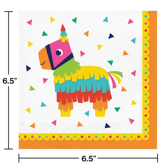 Fiesta Fun Napkins (16/Pkg)
