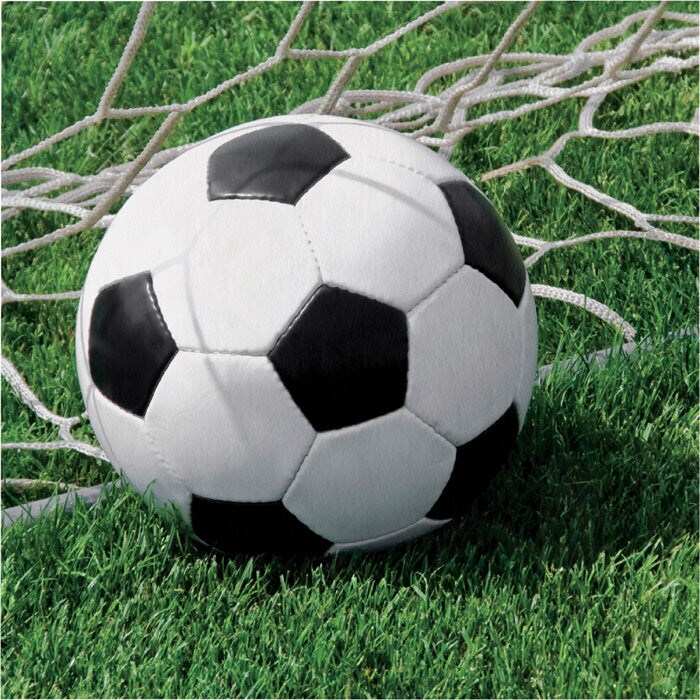 Soccer Napkins (18/Pkg)