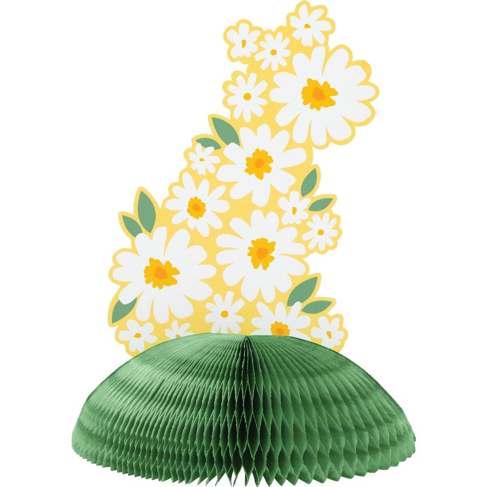 Sweet Daisy Honeycomb Centerpiece