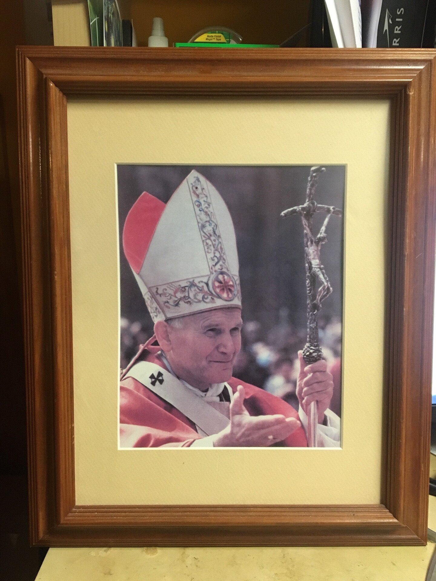 John paul II Framed Wall Art 11x14 inch