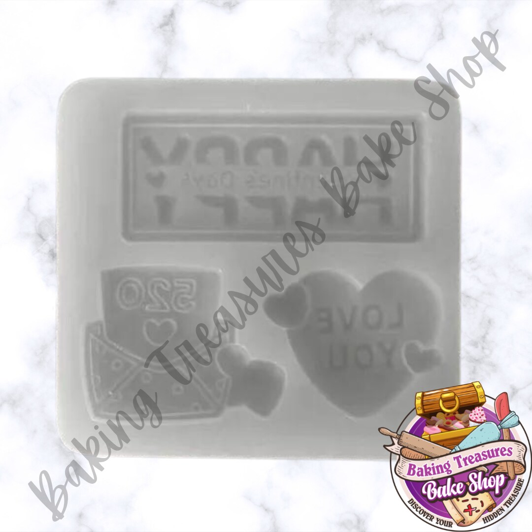 Happy Valentine&#x27;s Day Silicone Mold