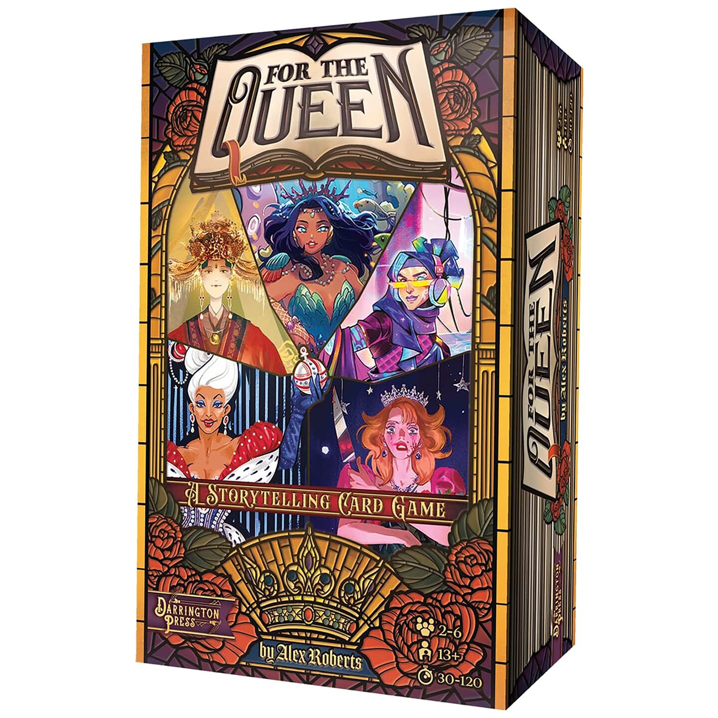 Critical Role: for The Queen - A Storytelling Card Game, Build A Tale of Love-Betrayal-Doubt-Devotion, Cooperative Gameplay, Ages 13+, 2-6 Players Critical Role: for The Queen - A Storytelling Card Game, Build A Tale of Love-Betrayal-Doubt-Devotion, Cooperative Gameplay, Ages 13+, 2-6 Players