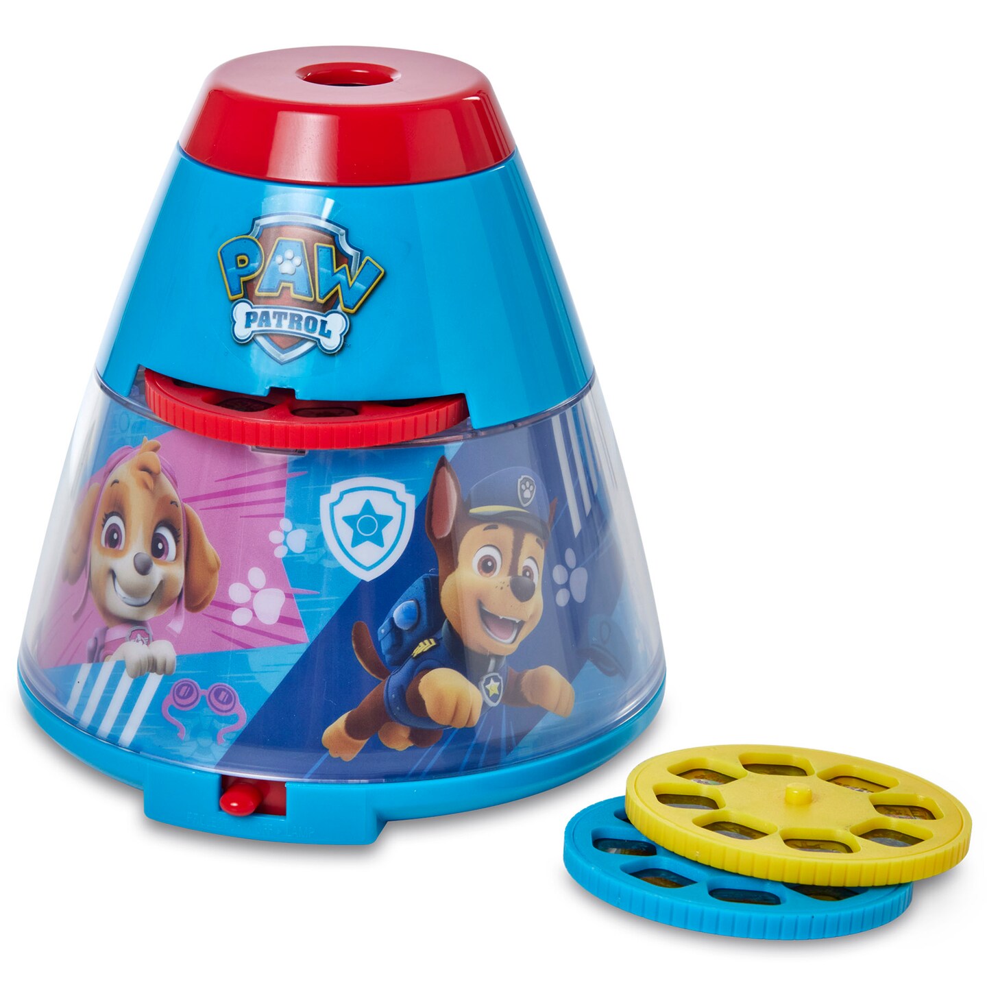 Brainstorm: Paw Patrol Room Projector &#x26; Nightlight - 3 Slide Discs With 24 Iconic Themed Images, 39&#x22; Projection, Dual Function, Nickelodeon, Kids 3+