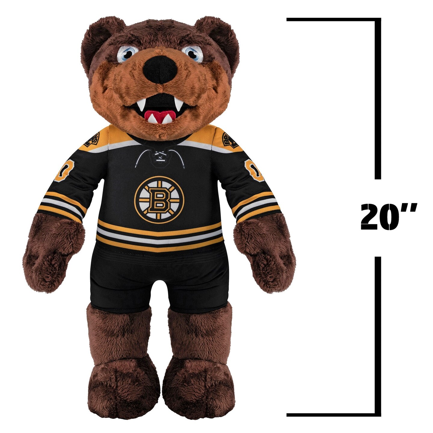 Bleacher Creatures Boston Bruins Blades 20&#x22; Jumbo Mascot Plush Figure