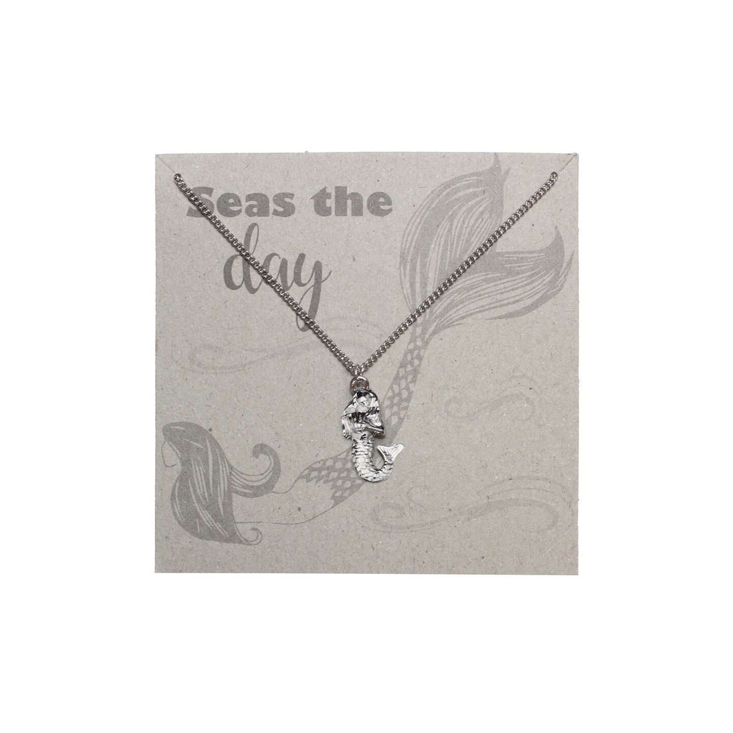 Silver Mermaid Necklace