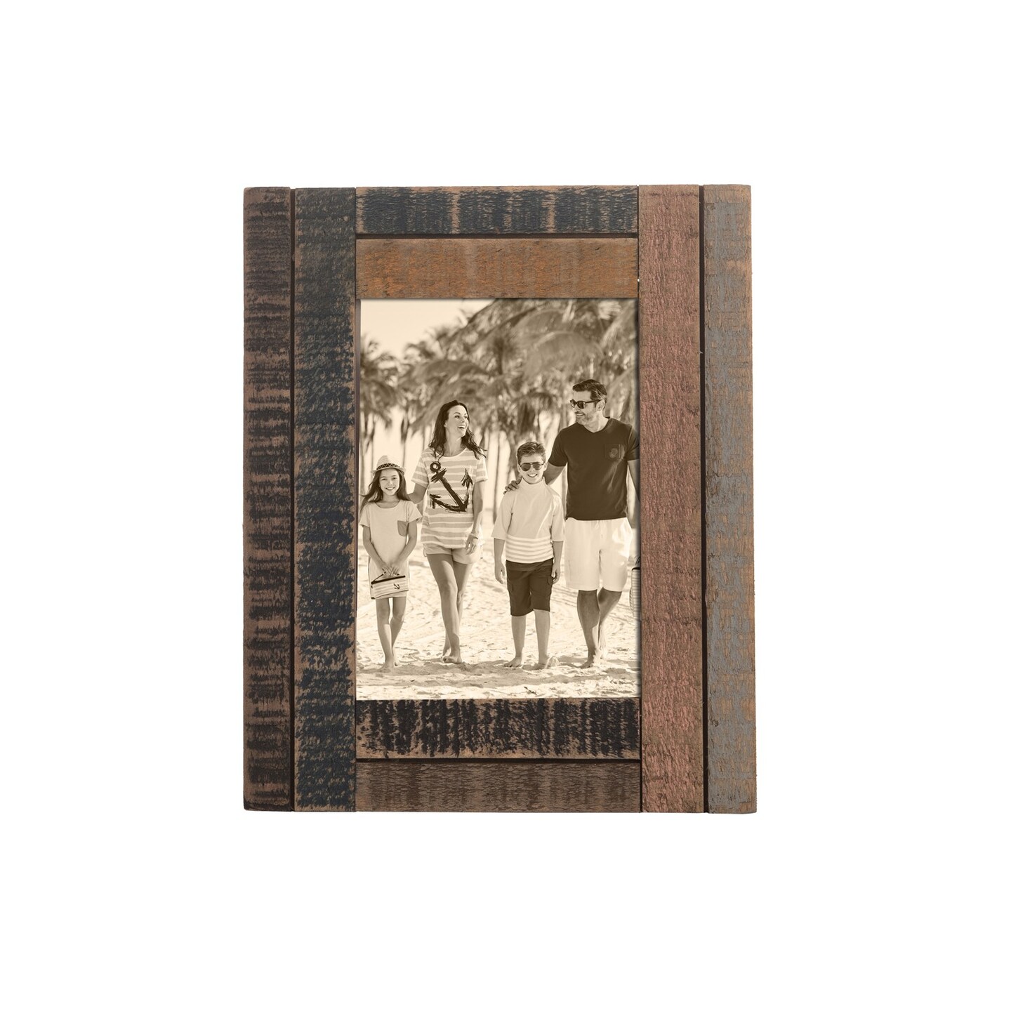 8&#x22;X 10&#x22; Wood Seaside Village Frame