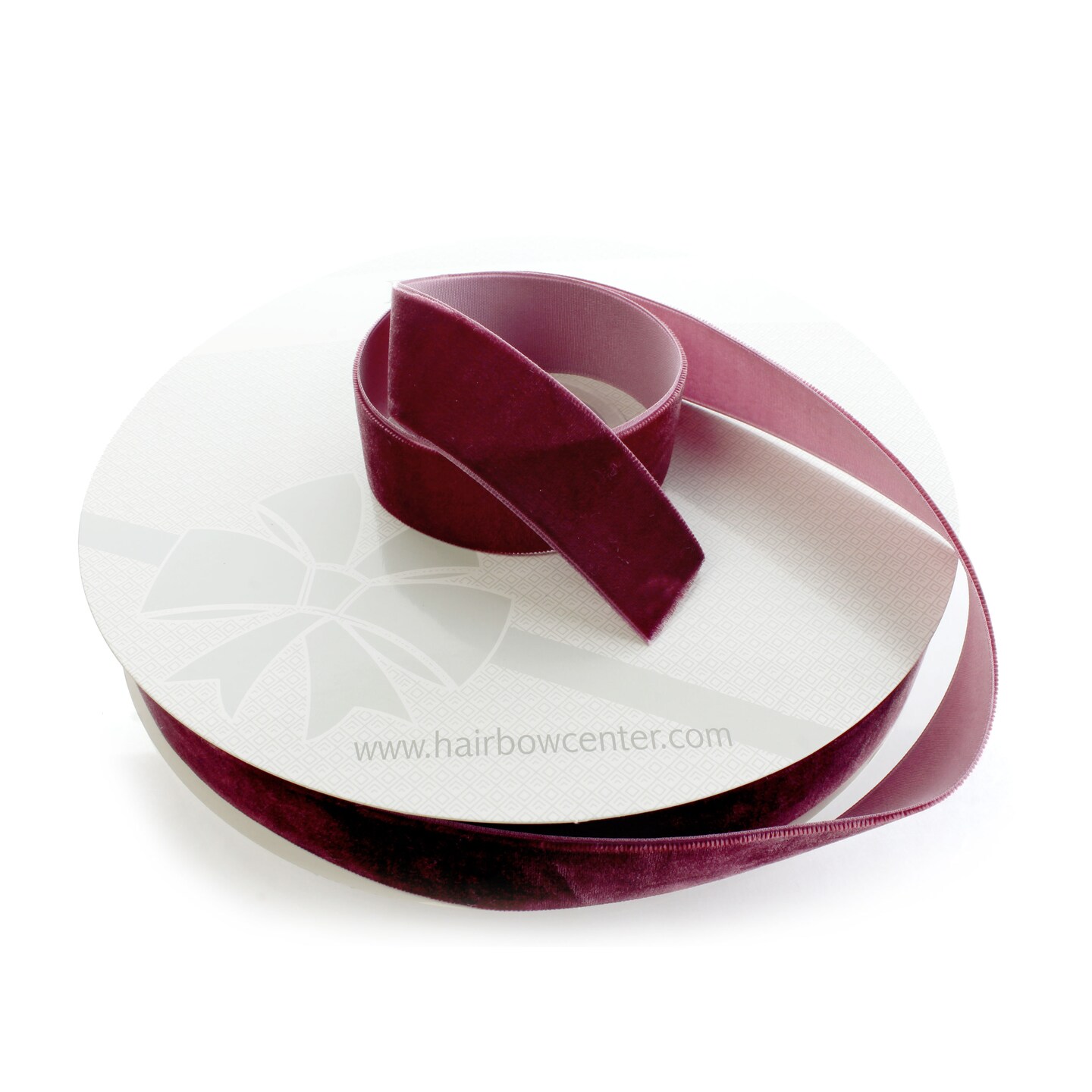 1&#x22; Velvet Ribbon (5yd &#x26; 25yd Spool Lengths)