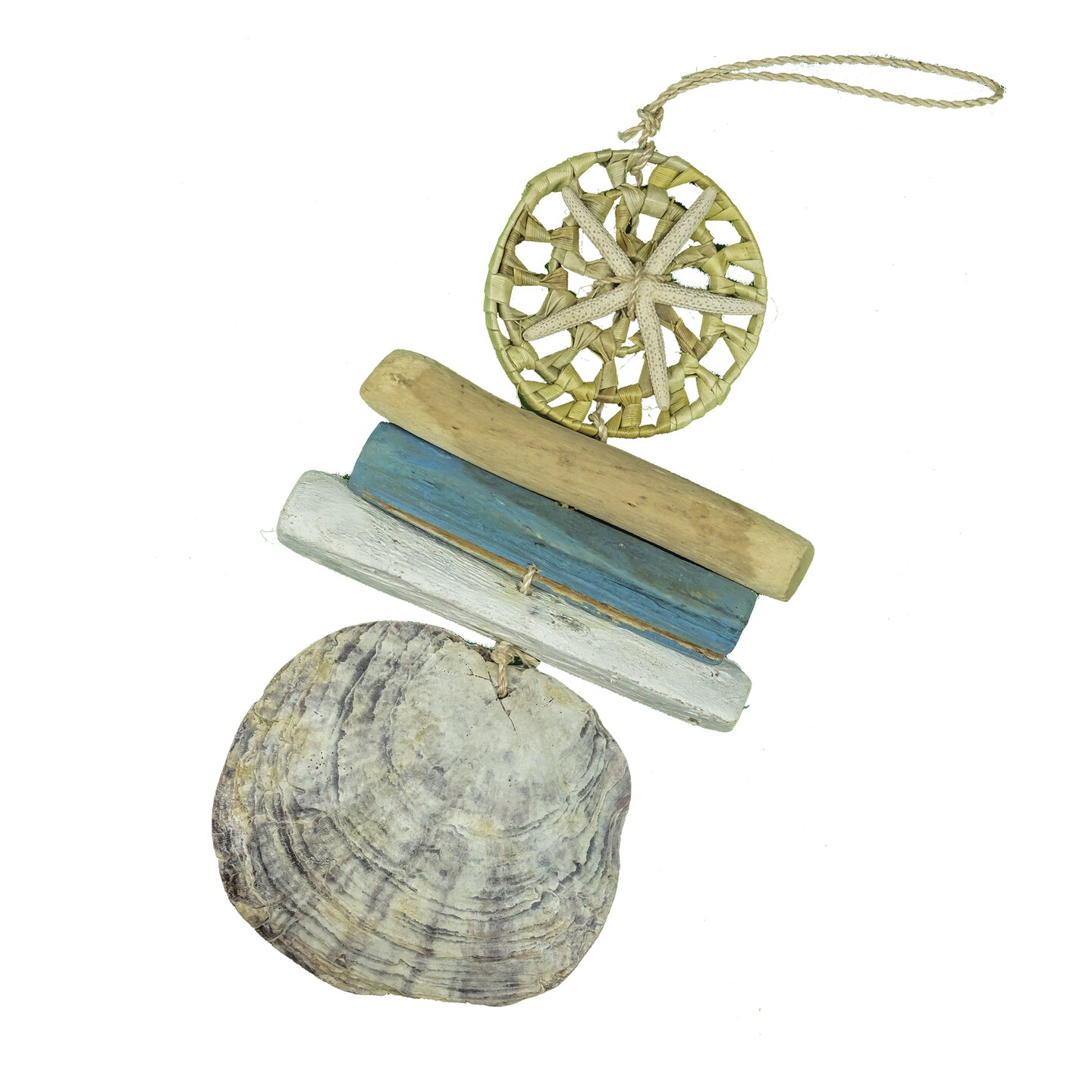 Driftwood Shell Hanging Decor