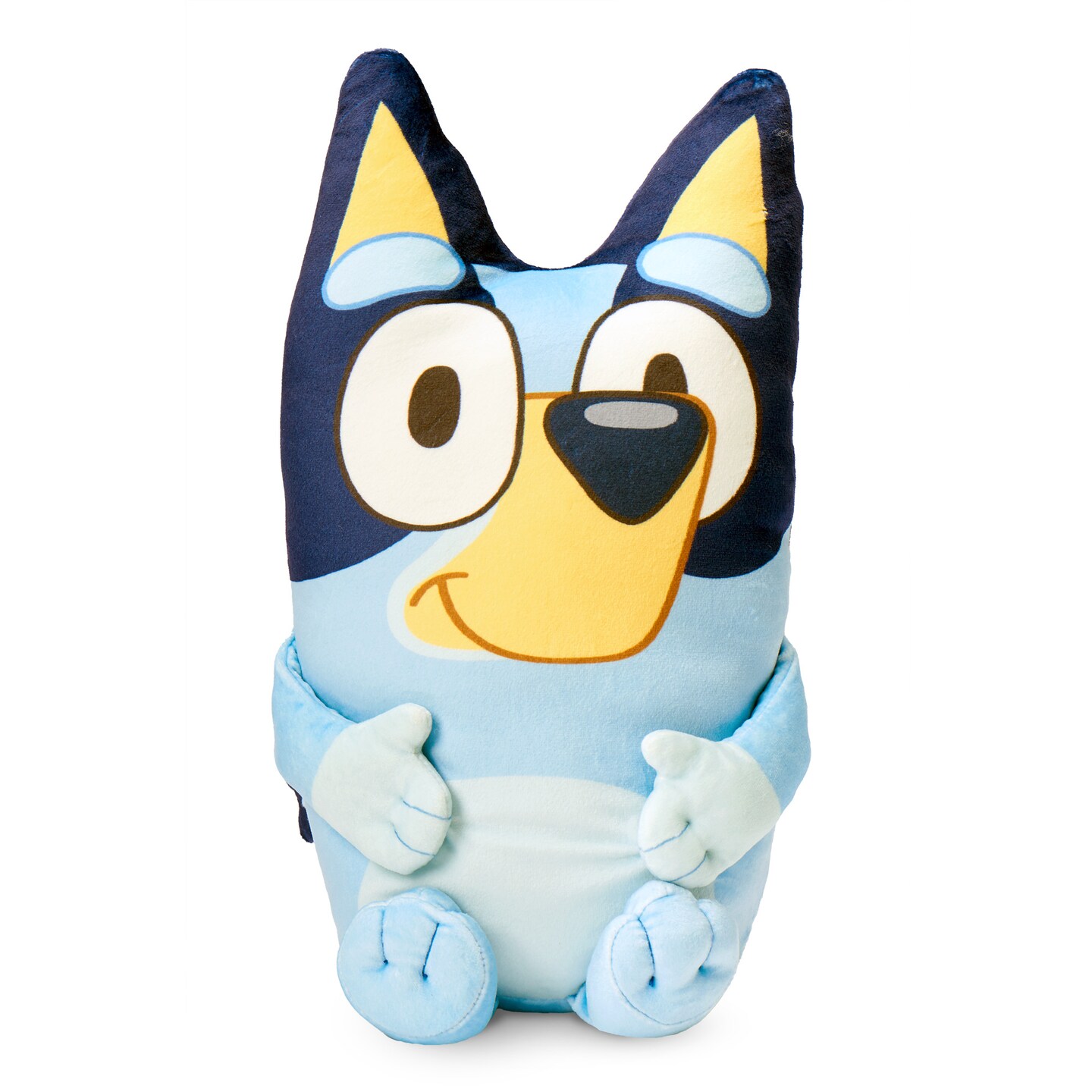 BBC Studios Bluey Fun Silk Touch Throw Blanket 50X60 inches and Hugger Set, 11 inches