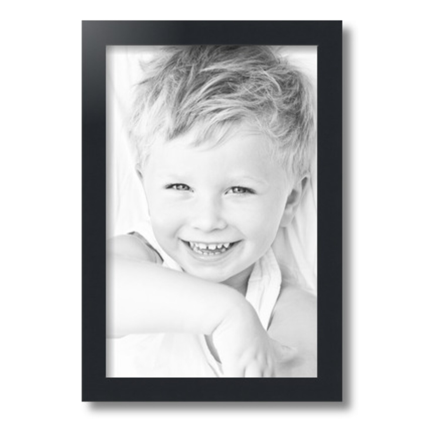ArtToFrames 11x17 Inch Picture Frame, This 1.25 Inch Custom MDF Poster Frame is Available in Multiple Colors, Great for Your Art or Photos - Comes with Regular Glass and Corrugated Backing (A96HI)