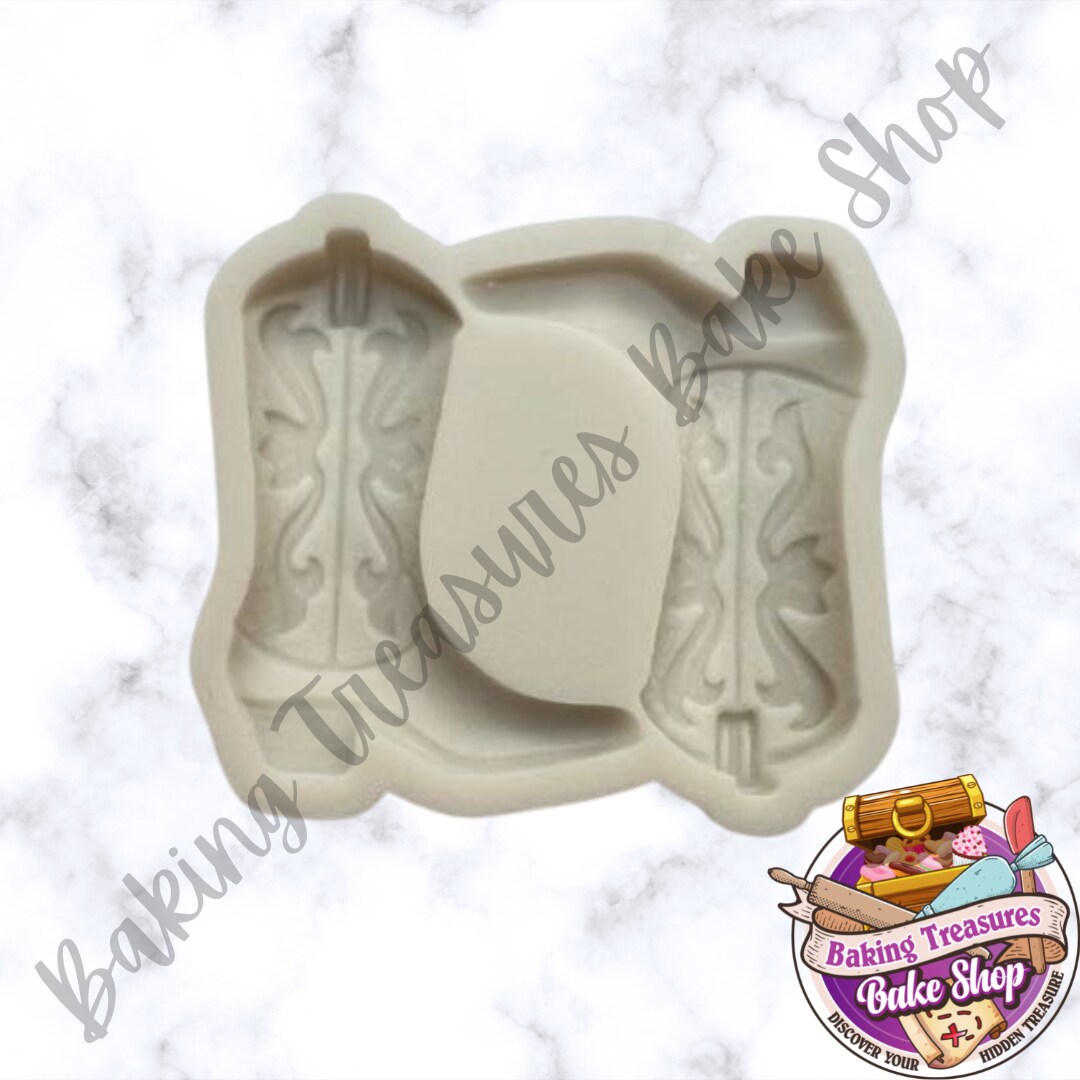 Cowboy Boots Silicone Mold
