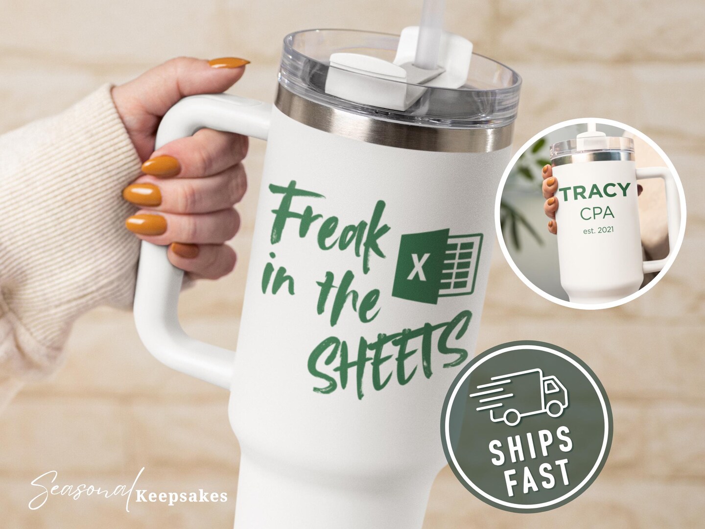 Accountant 40oz Tumbler, Accountant Mug, Freak In The Sheets Cup, CPA Mug  Gift, Finance Tumbler With Straw, Tax Season Cup, Accountant Cup |  MakerPlace by Michaels