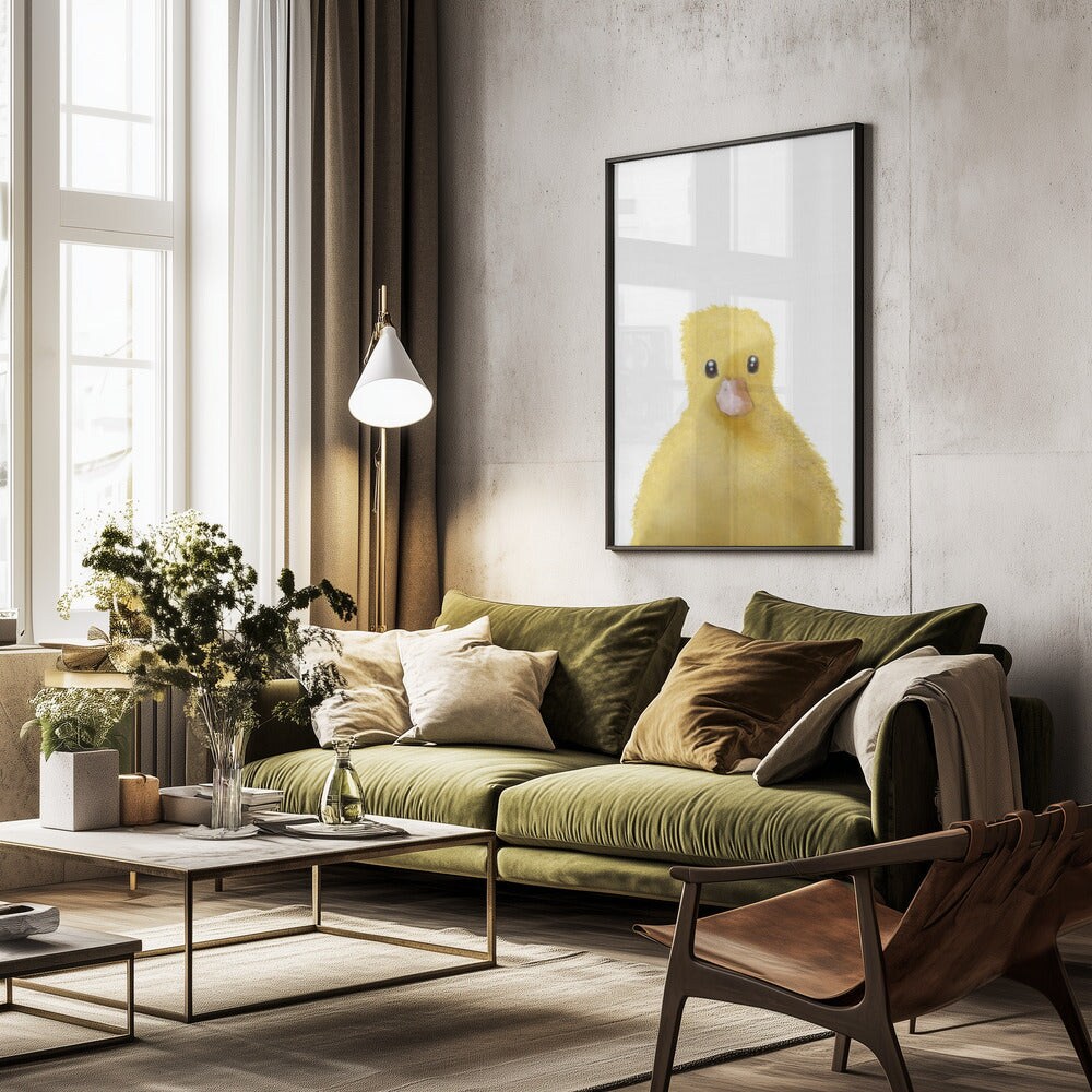 Duck - Pictufy Studio II 24x36 Black Framed Art | Home or Office Art