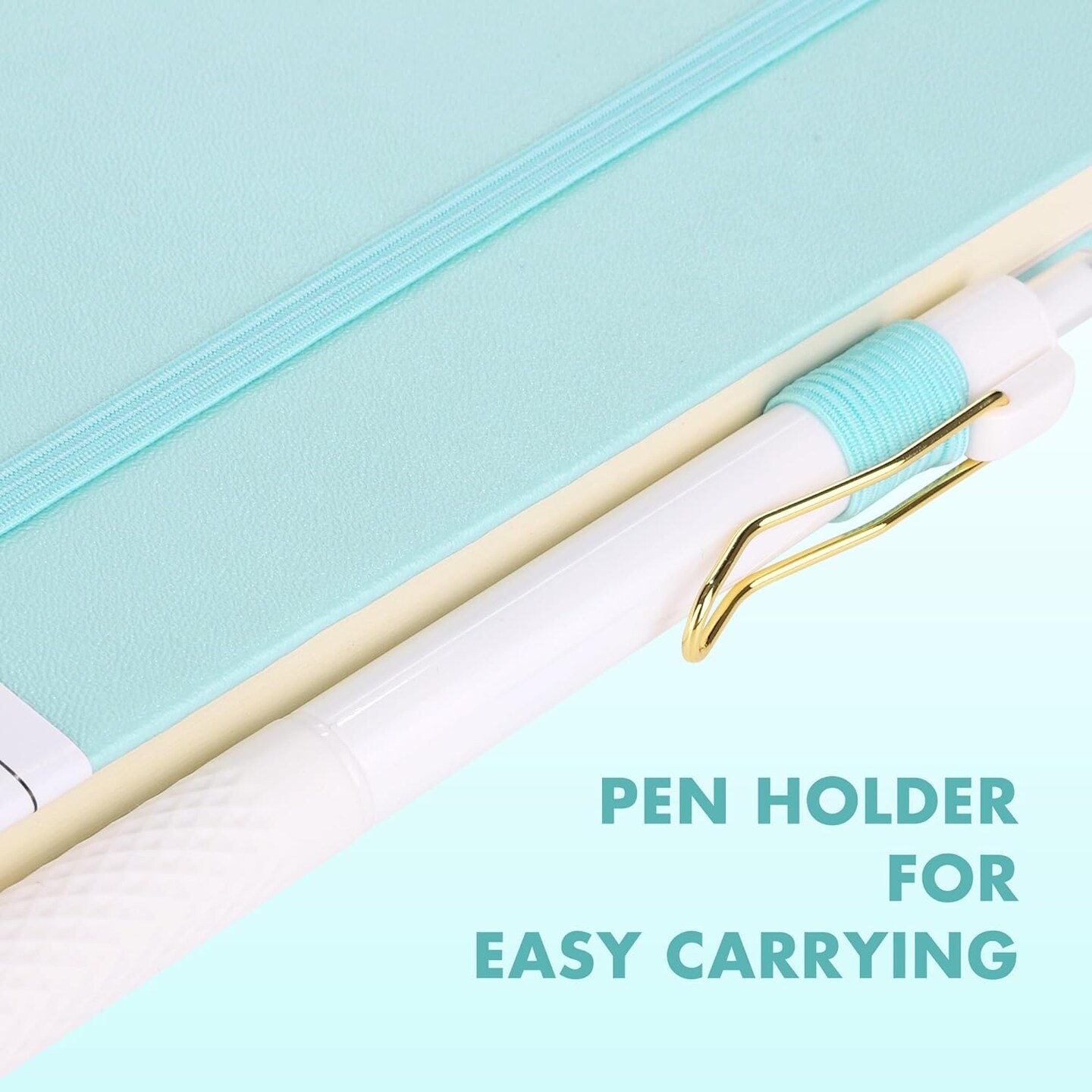 12 Set Lined Notebook Journals with Pens A5 Notebooks 100 GSM College Ruled Hardcover Notebook PU Leather Notepad with Pen Holder for Office School