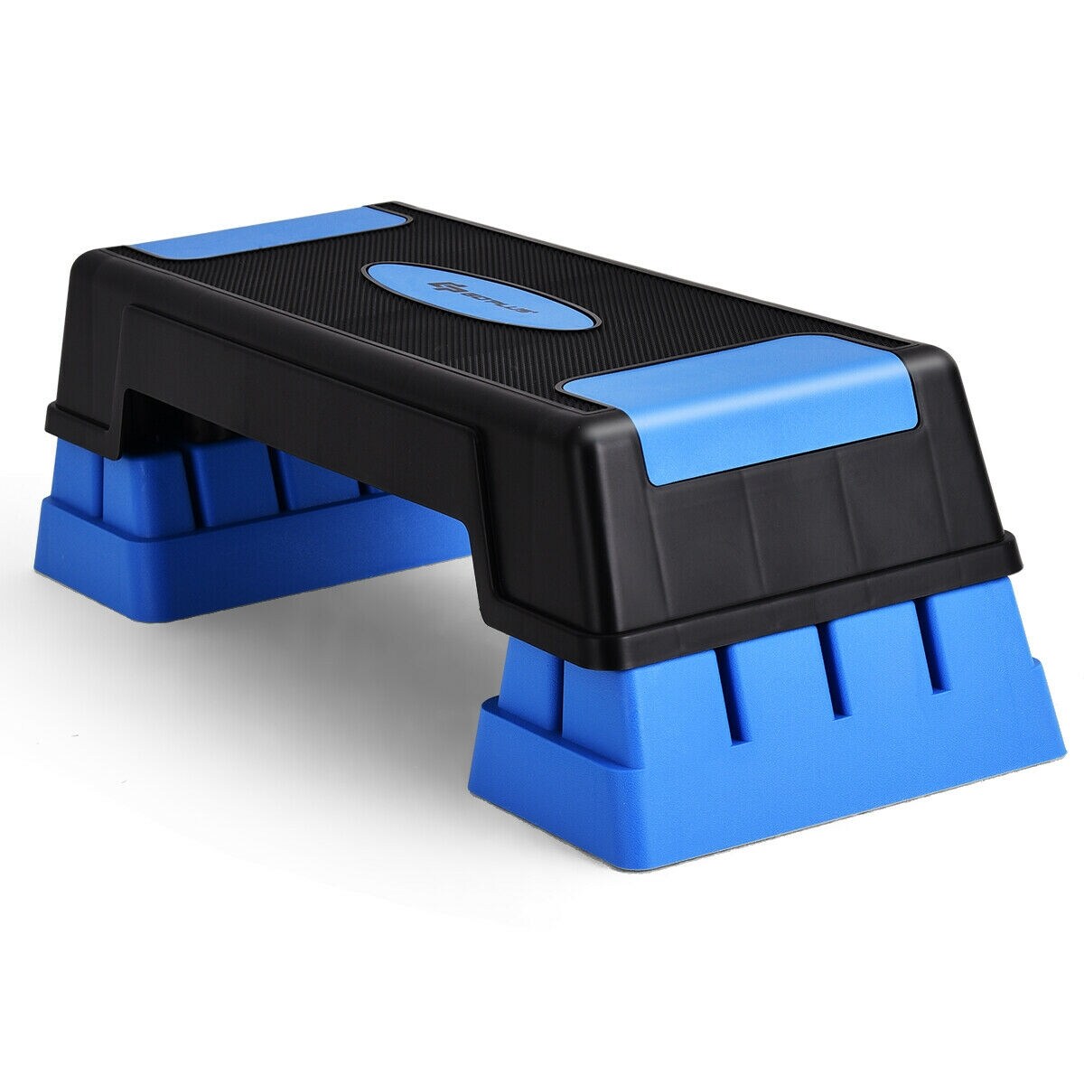 Multi-Purpose Aerobic Exercise Stepper Trainer with 3 Adjustable Height Suitable for Home or Office Workout
