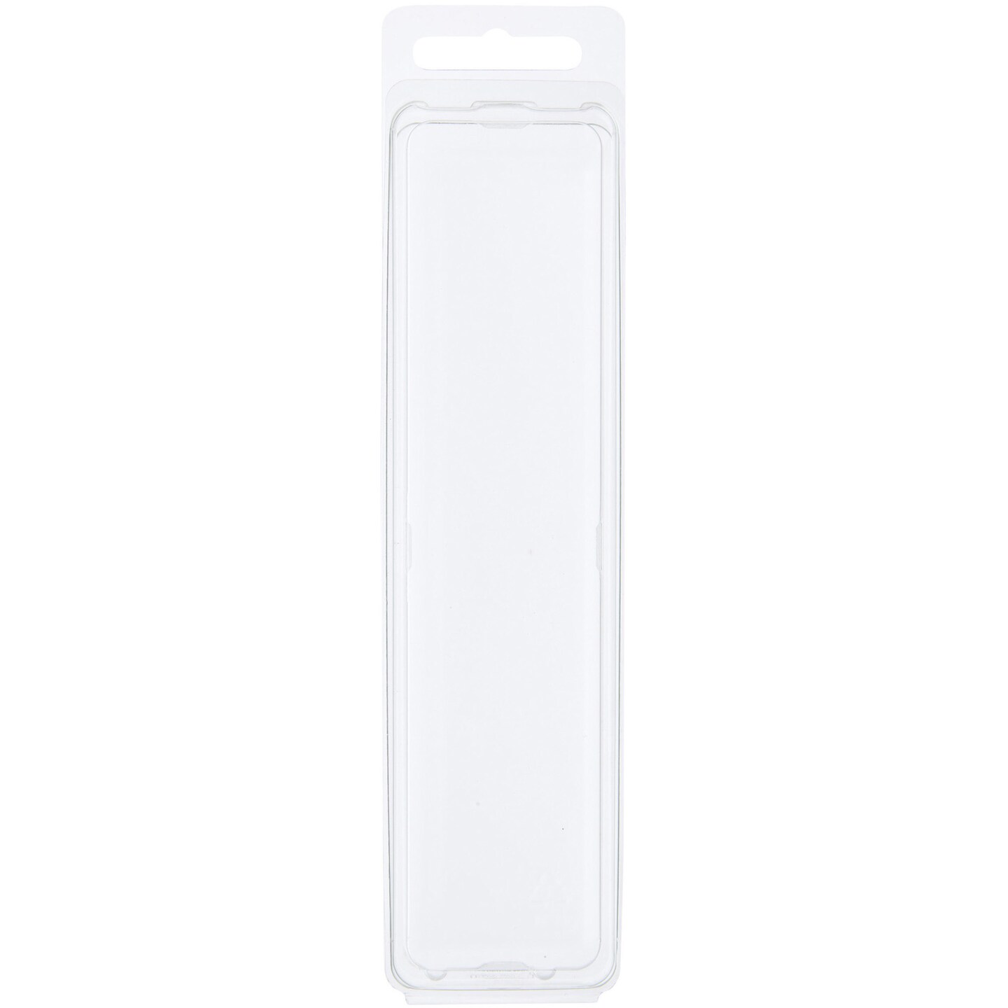 Collecting Warehouse Clear Plastic Clamshell Package / Storage Container, 6.1875&#x22; H x 1.3125&#x22; W x 1.25&#x22; D