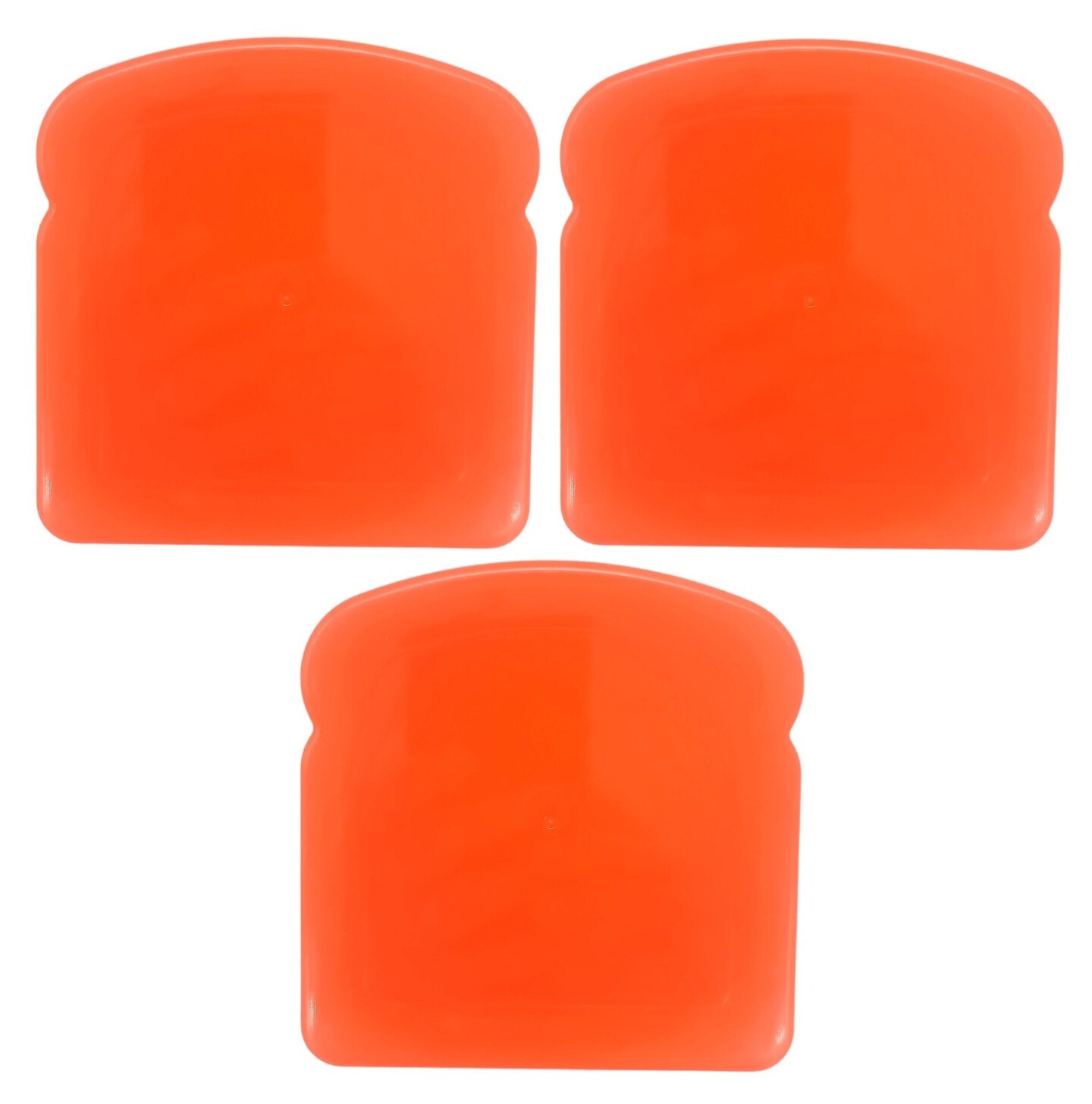 Handy Housewares Plastic Sandwich Holder Container - Great for Lunch Boxes