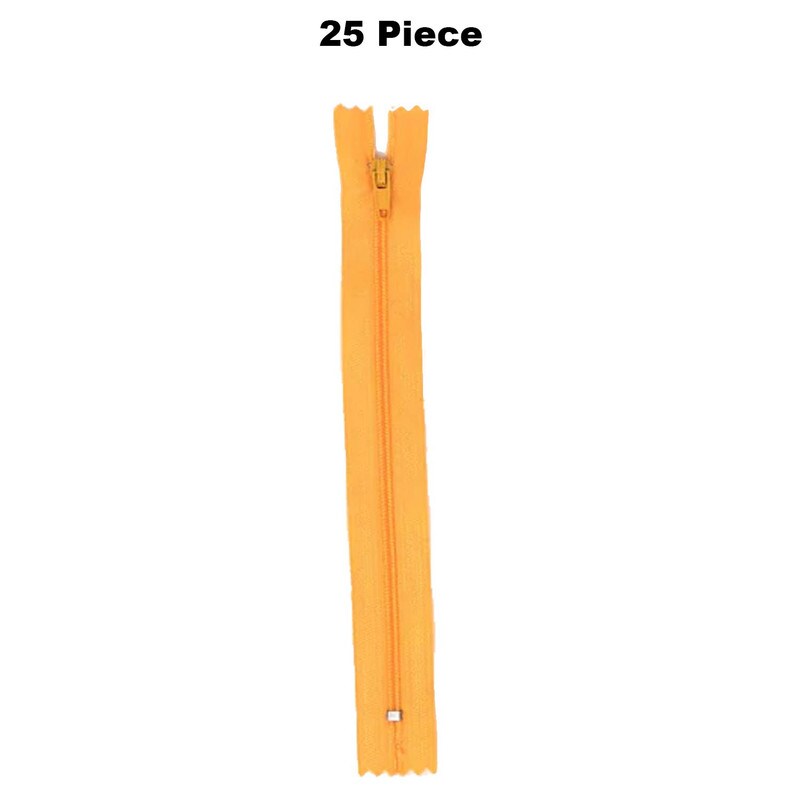 Nylon Zippers 5 Inches Coil #3 Closed Bottom