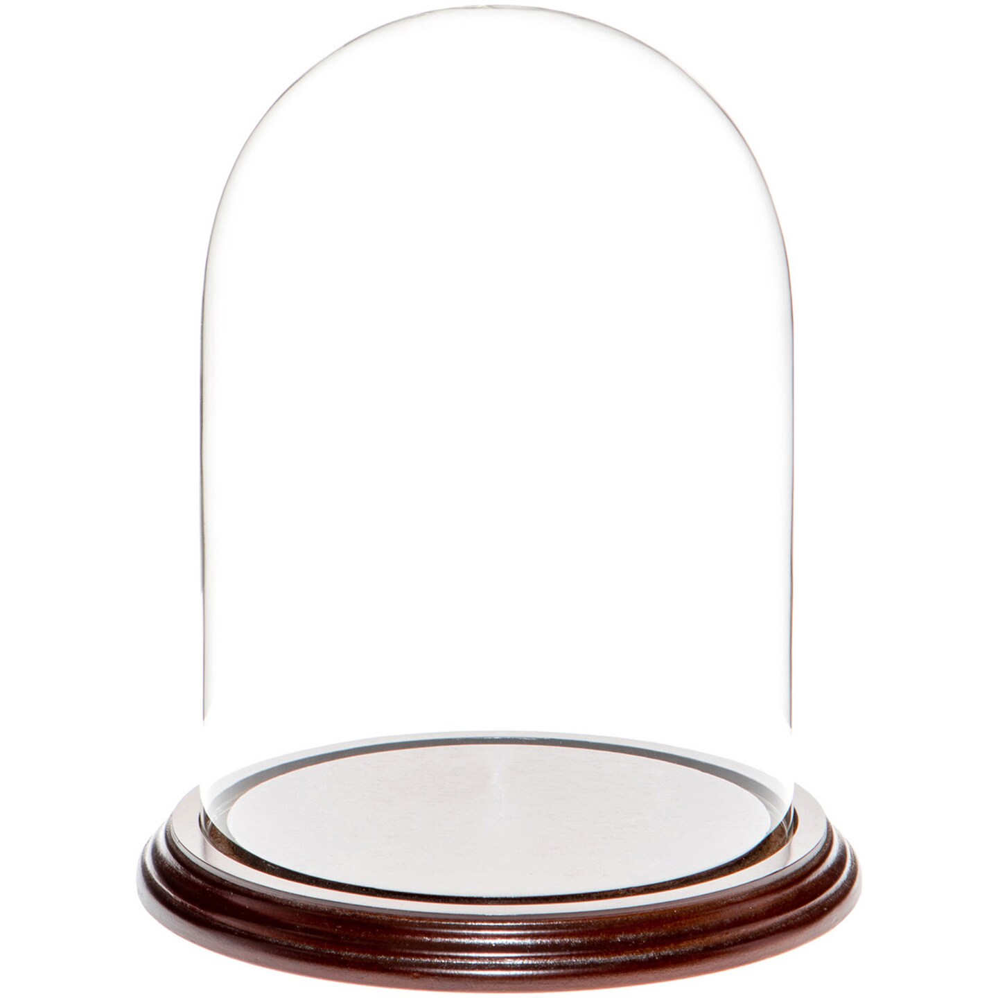 Plymor 5.5&#x22; x 8&#x22; Glass Display Dome Cloche