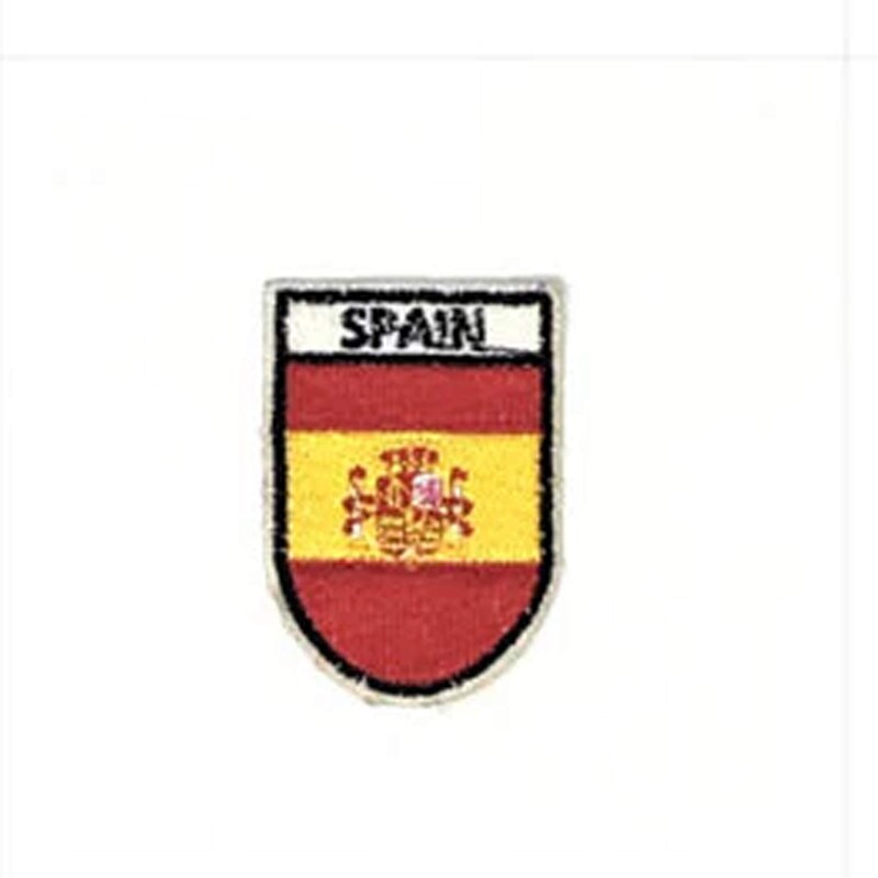 Iron On Country Flag T-Shirt Patches Multiple Nations Available