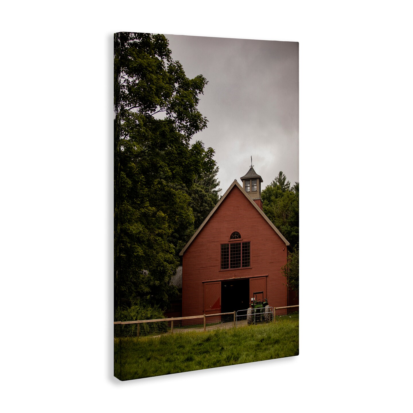 Stupell Industries Traditional Tractor & Farmhouse Canvas Design by Aaron Matheson