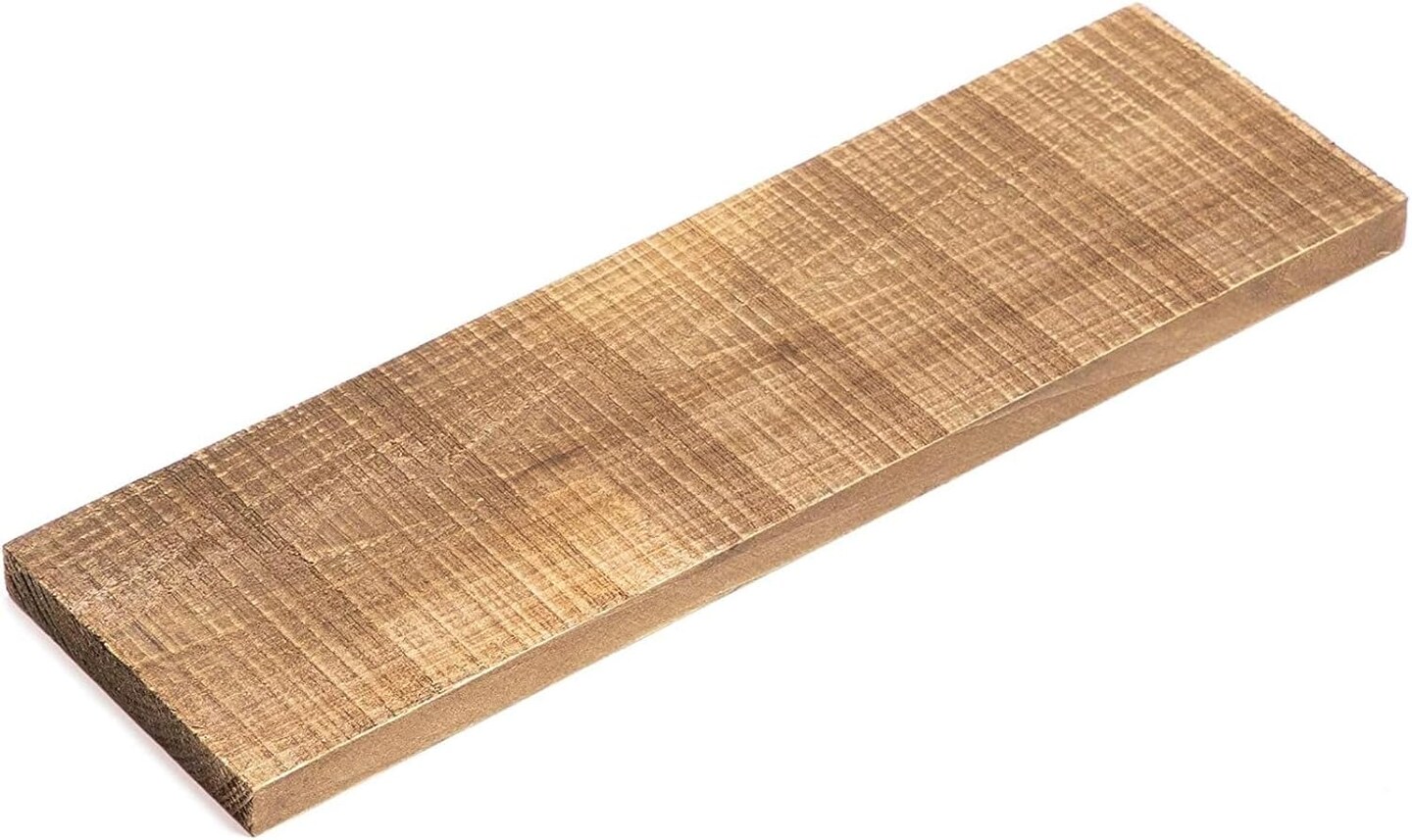 6 Pack Rustic Style Weathered Reclaimed Wood Bundle Perfect for Homemade Shelves, DIY Projects and Home Decor