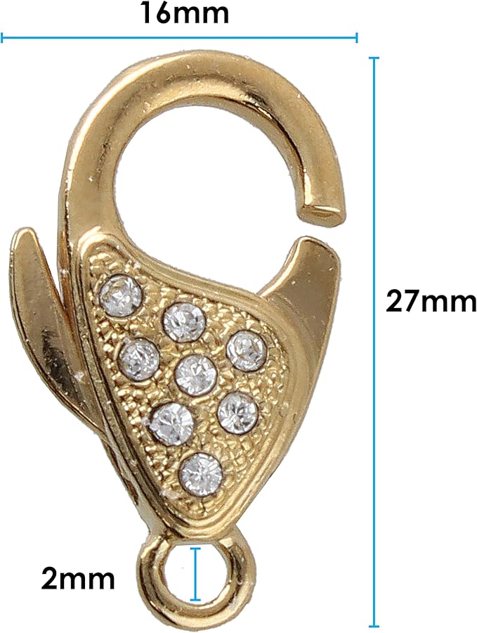 The Beadsmith Push Pull Slide Clasp – Elegant Elements – Strand Designs – Component to Finish or Connect Bracelets, Necklaces and DIY Handmade Jewelry