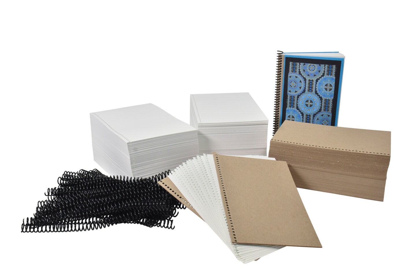 Sax Spiralbound Sketchbook and Journal Making Kit, 1090 Pieces