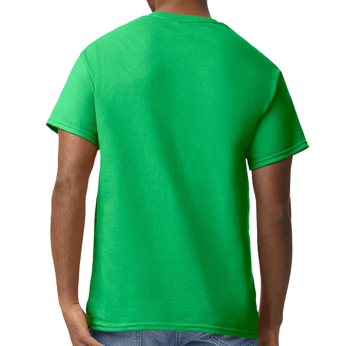 Gildan Unisex Ultra Cotton Short Sleeve Crewneck T-Shirt Craft Bundle, Irish Green, 2–14 Pack