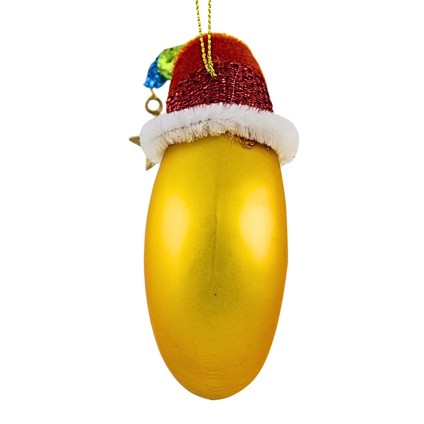 December Diamonds 4.5 Inch Rainbow Moon Ornament Christmas Tree Ornament , Christmas Decor Crescent Lgbtq