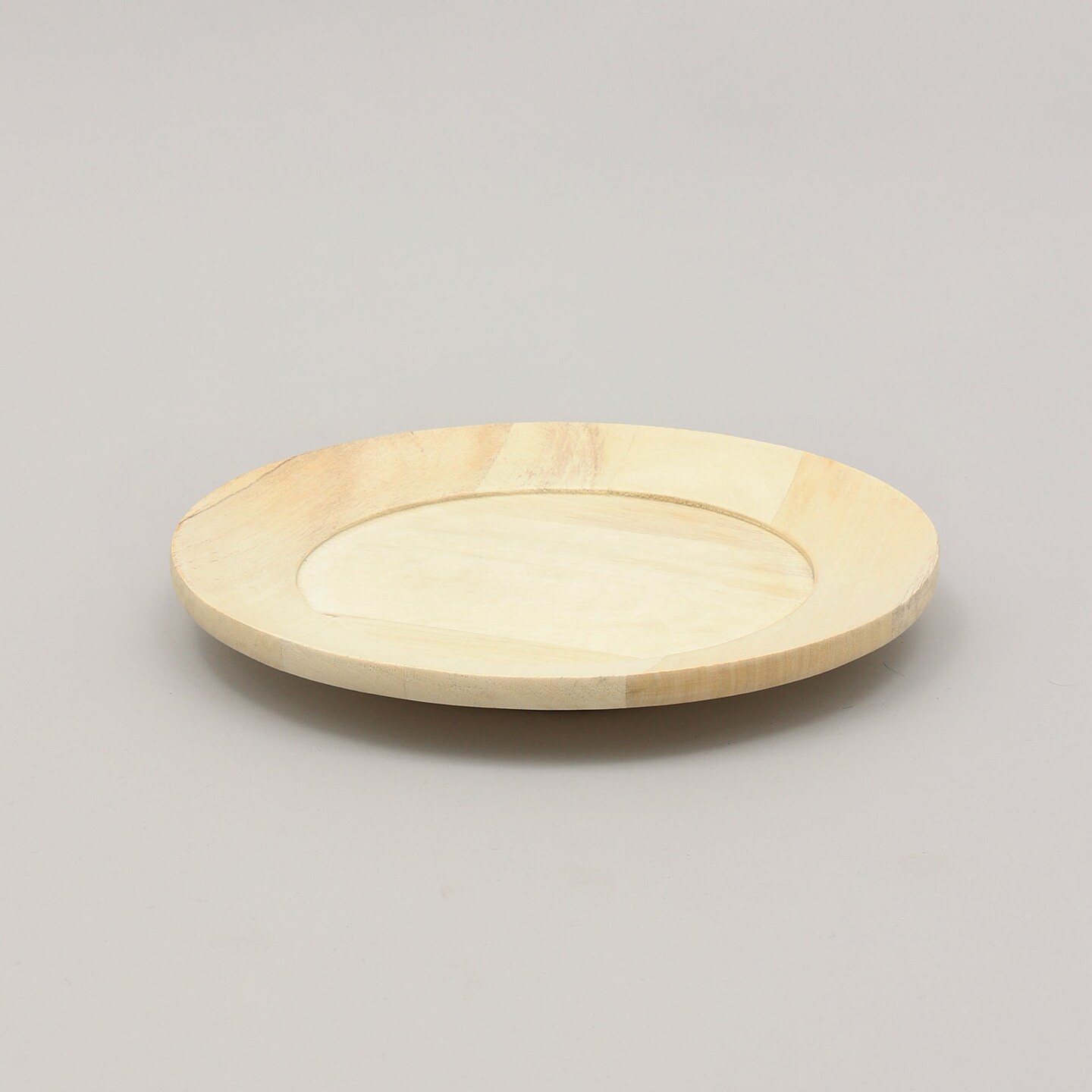 Handcrafted Natural Wood Charger Plate – Eco-Friendly Rustic 13-Inch Dinnerware Accent