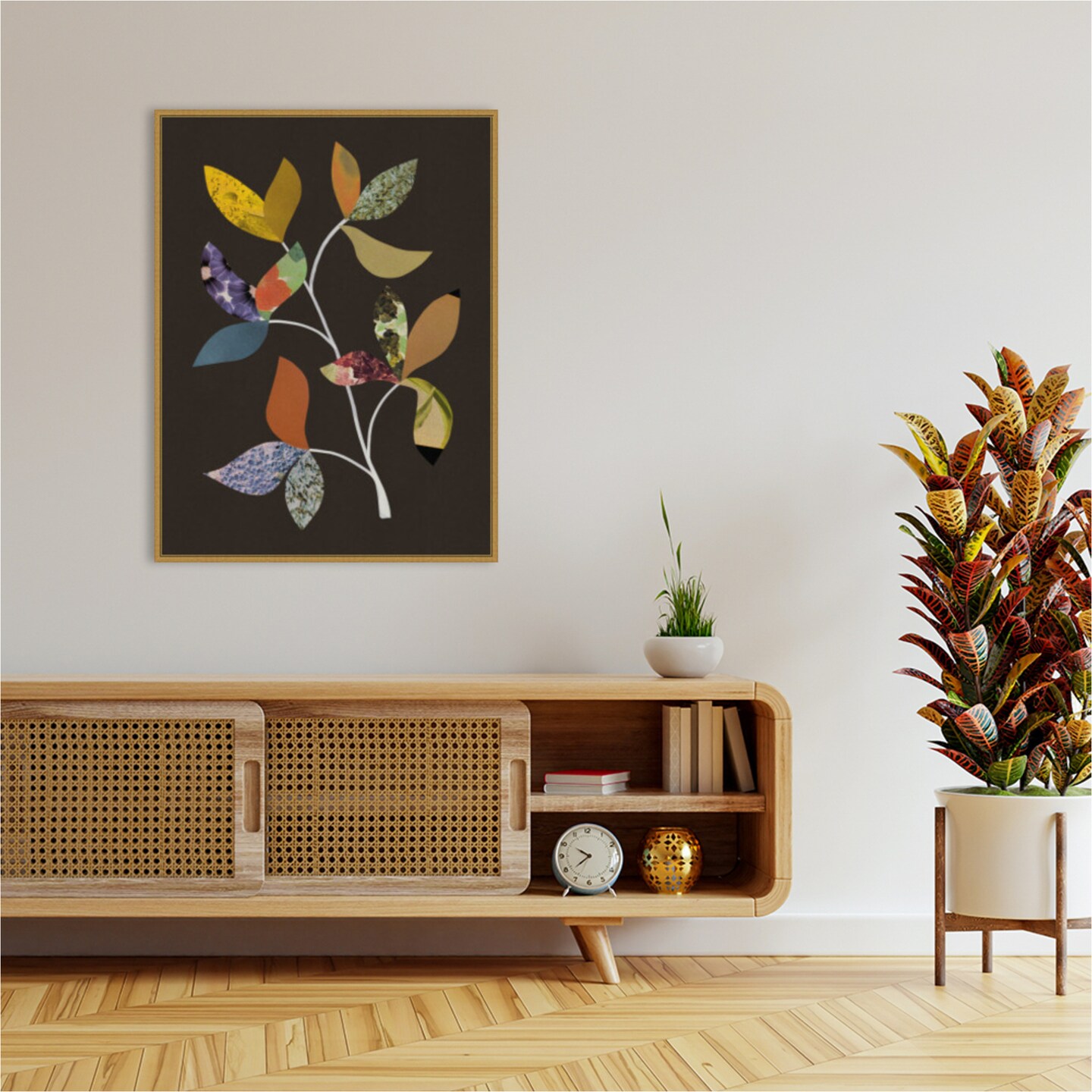 Blooming Branches by Alisa Galitsyna Framed Canvas Wall Art