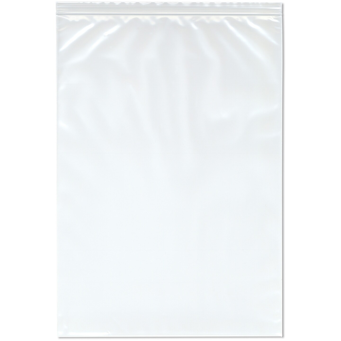 Plymor 14" x 20" (Pack of 100), 4 Mil Heavy Duty Zipper Reclosable Plastic Bags