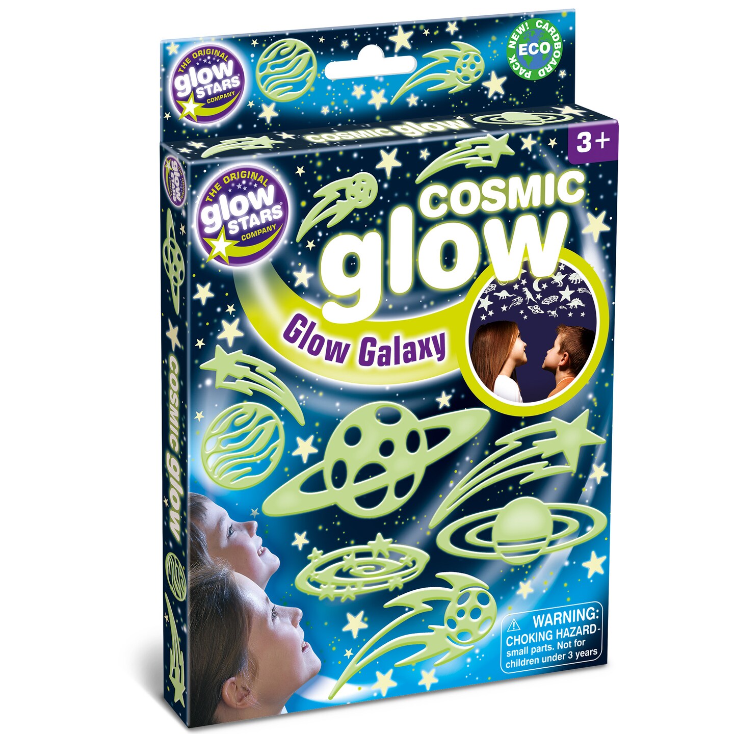 The Original Glowstars: Cosmic Glow Galaxy Self-Adhesive Pads