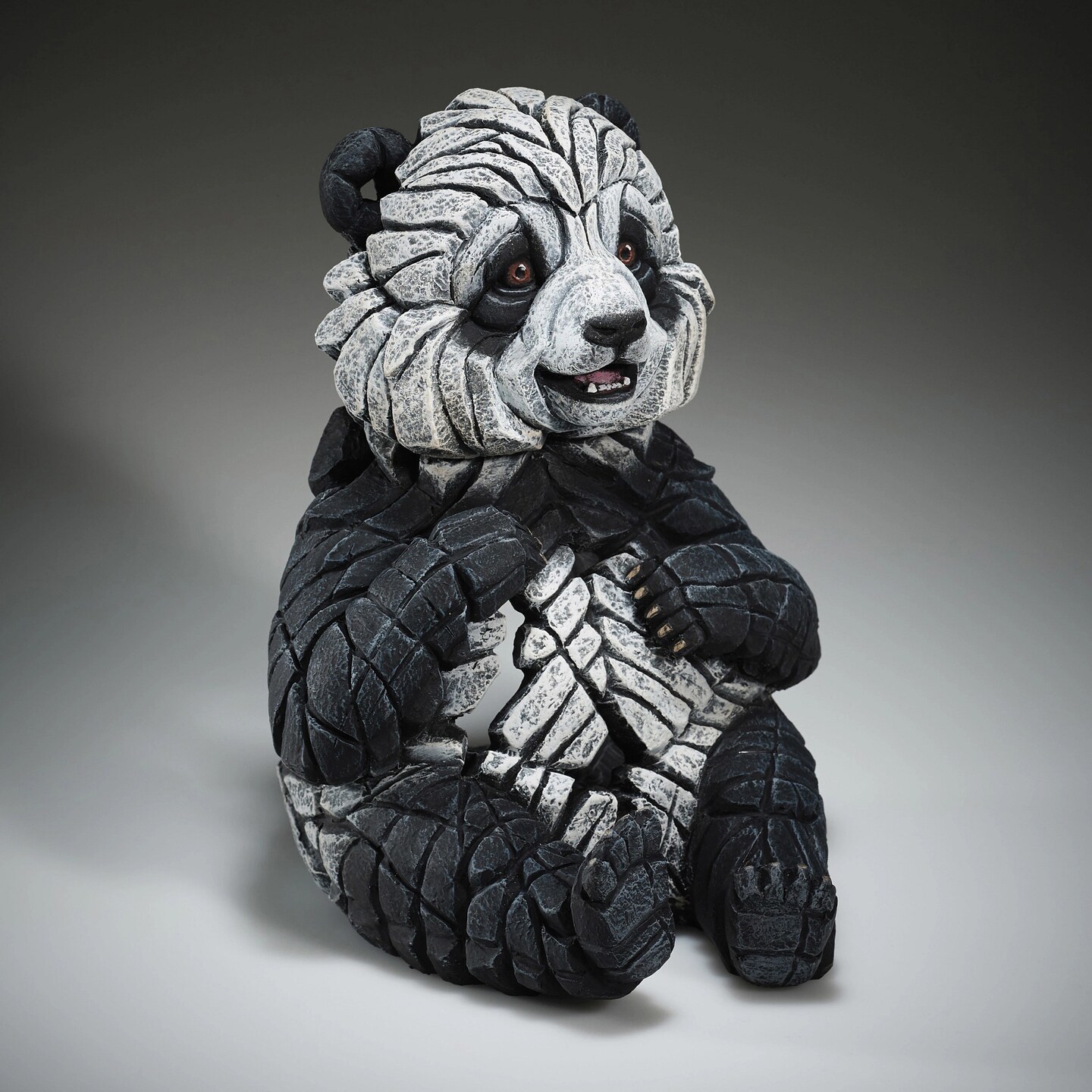 Edge Sculpture Panda Cub Figurine 9.1in H